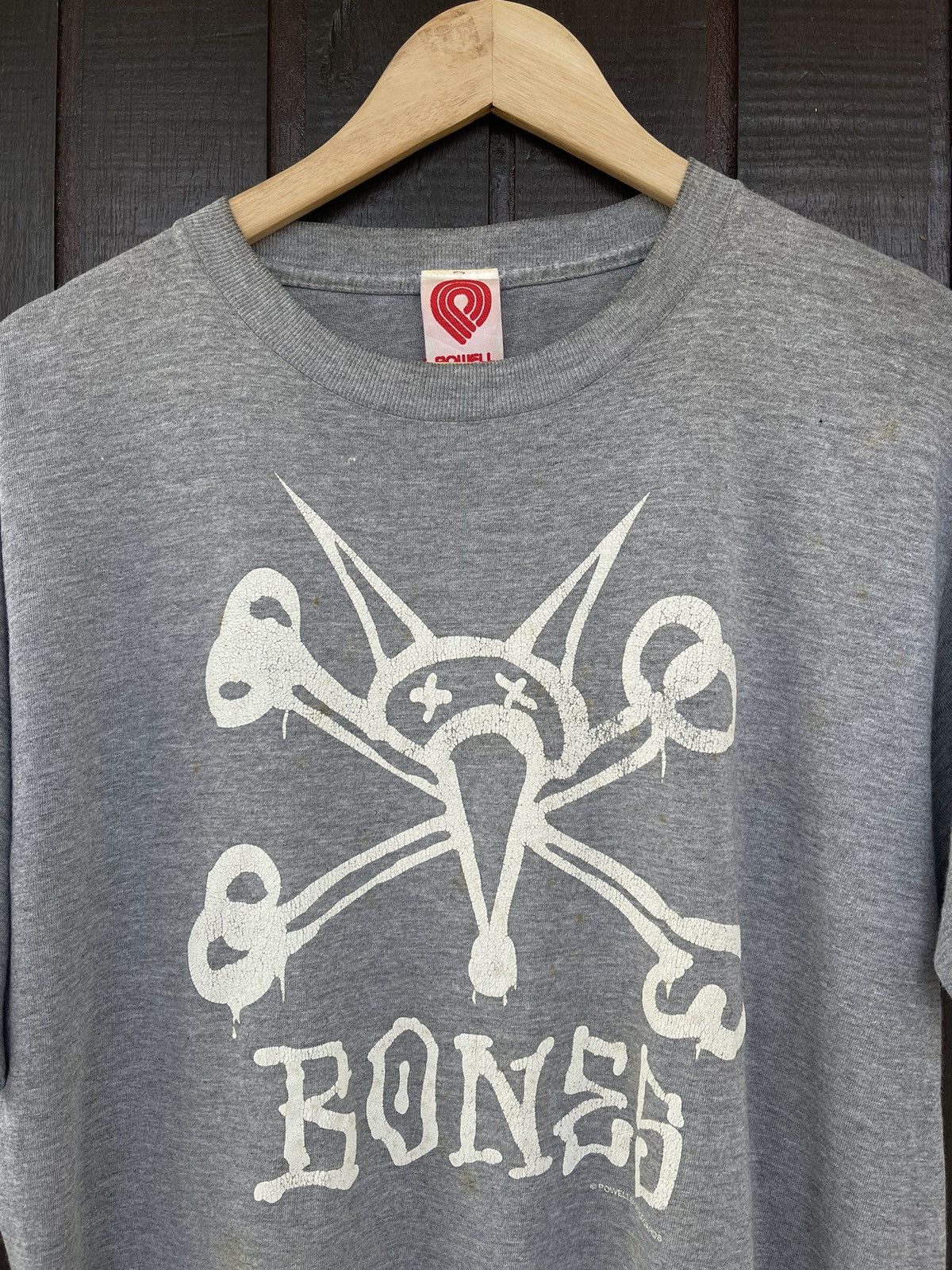 Shorty's Skateboards Vintage 90s Bones powell peralta tee Size US M / EU 48-50 / 2 - 4 Thumbnail