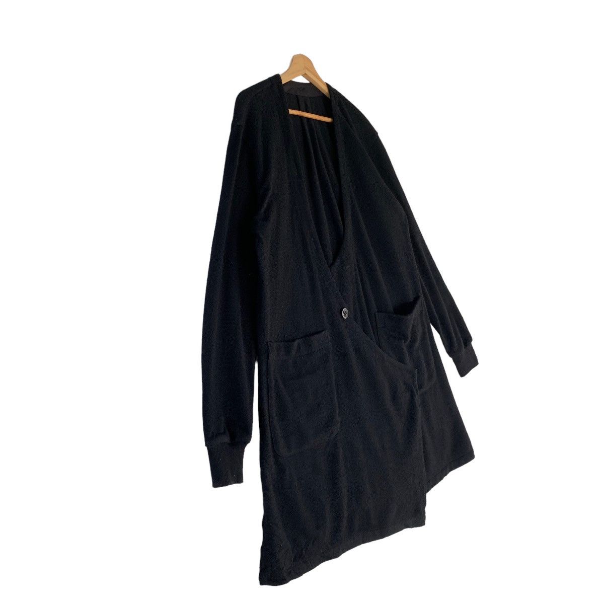 Y's × Yohji Yamamoto Ys Yohji Yamamoto Light Wool Cardigan Size ONE SIZE - 3 Thumbnail
