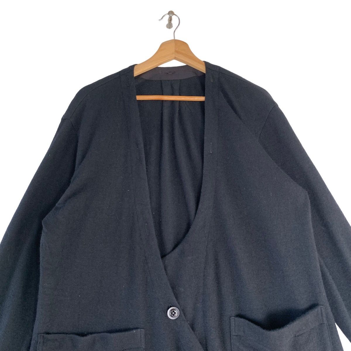 Y's × Yohji Yamamoto Ys Yohji Yamamoto Light Wool Cardigan Size ONE SIZE - 7 Thumbnail