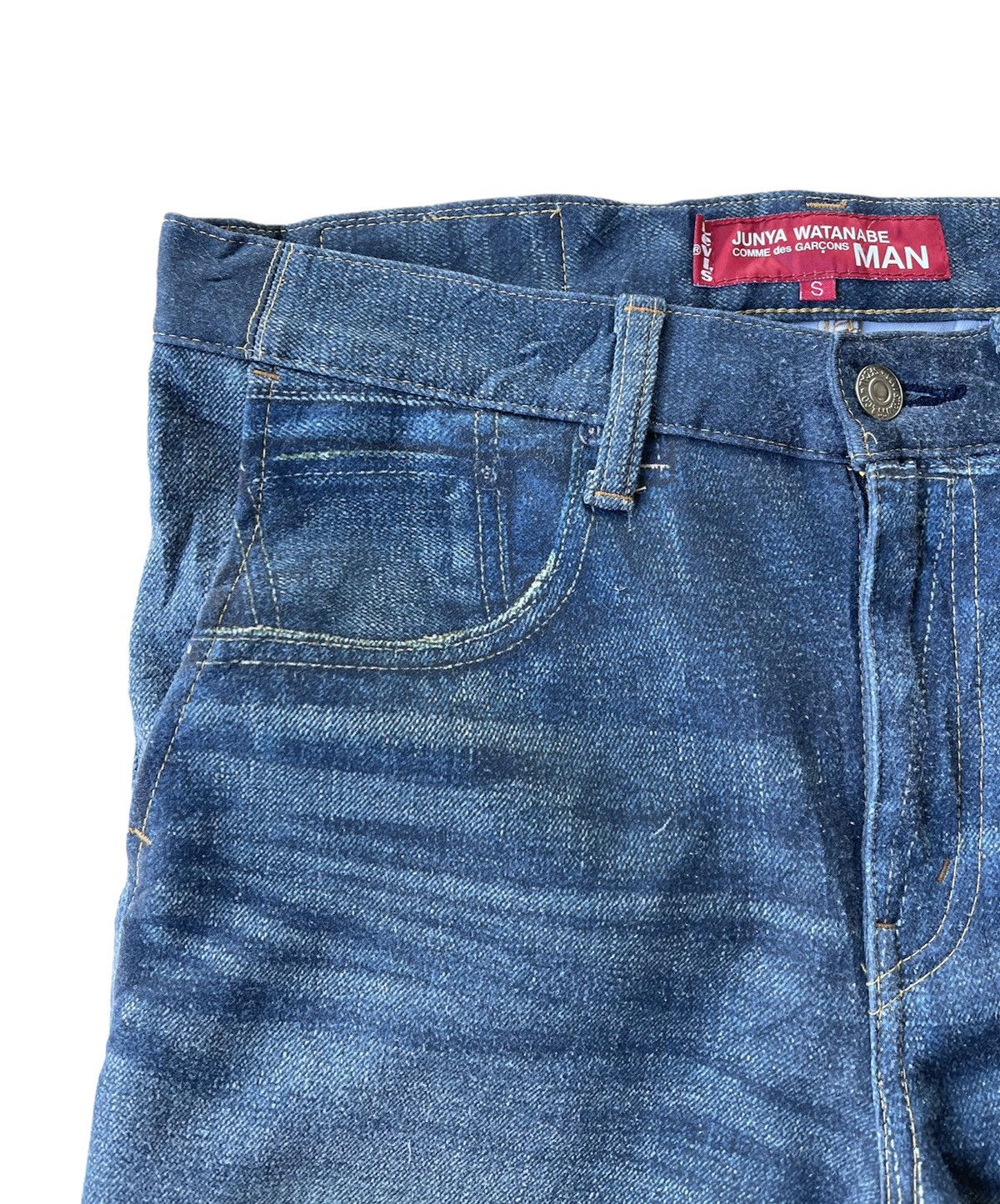 Comme des Garcons AD2009 Junya watanabe Comme des garcons x Levis pants Size US 31 - 5 Thumbnail