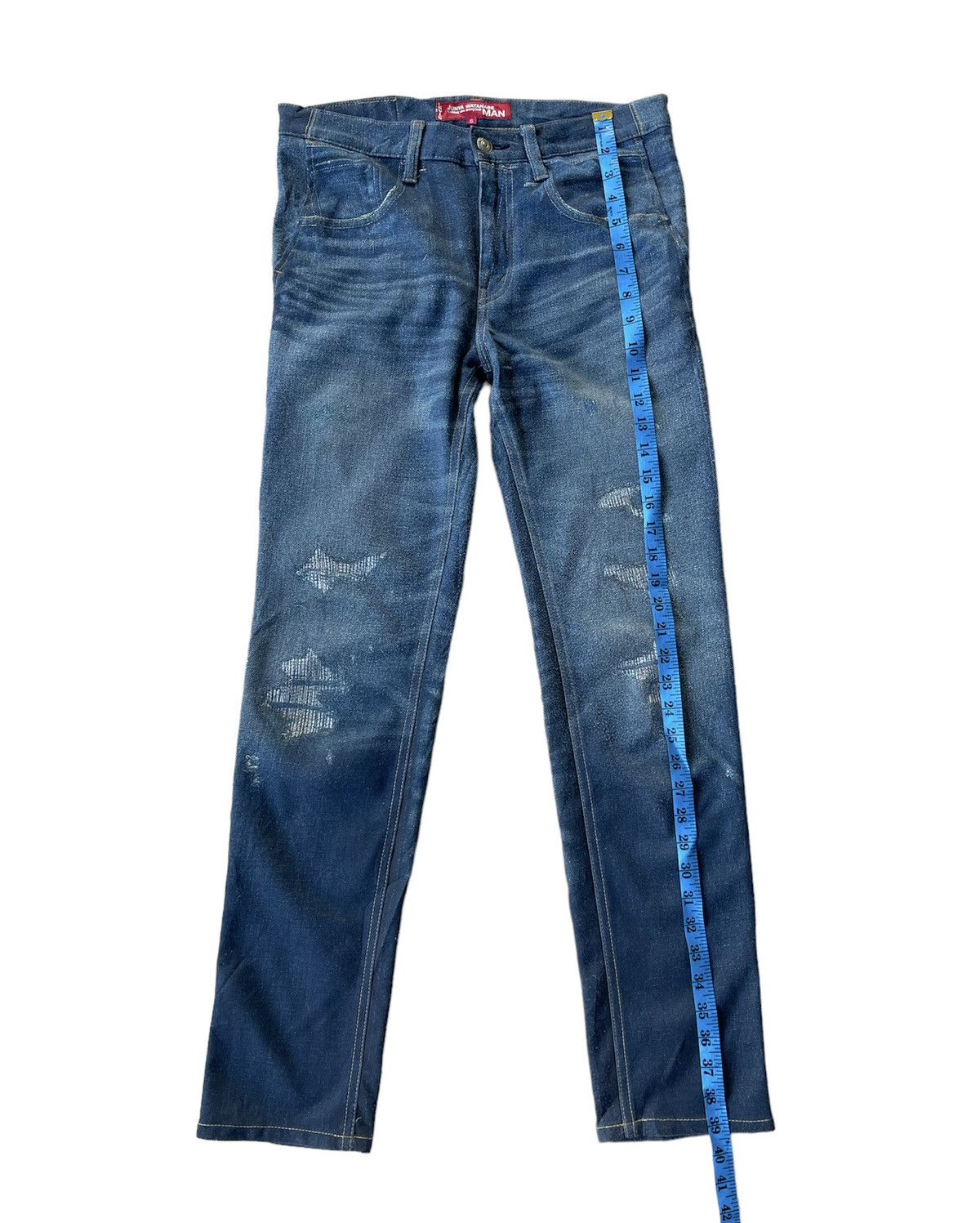 Comme des Garcons AD2009 Junya watanabe Comme des garcons x Levis pants Size US 31 - 12 Thumbnail