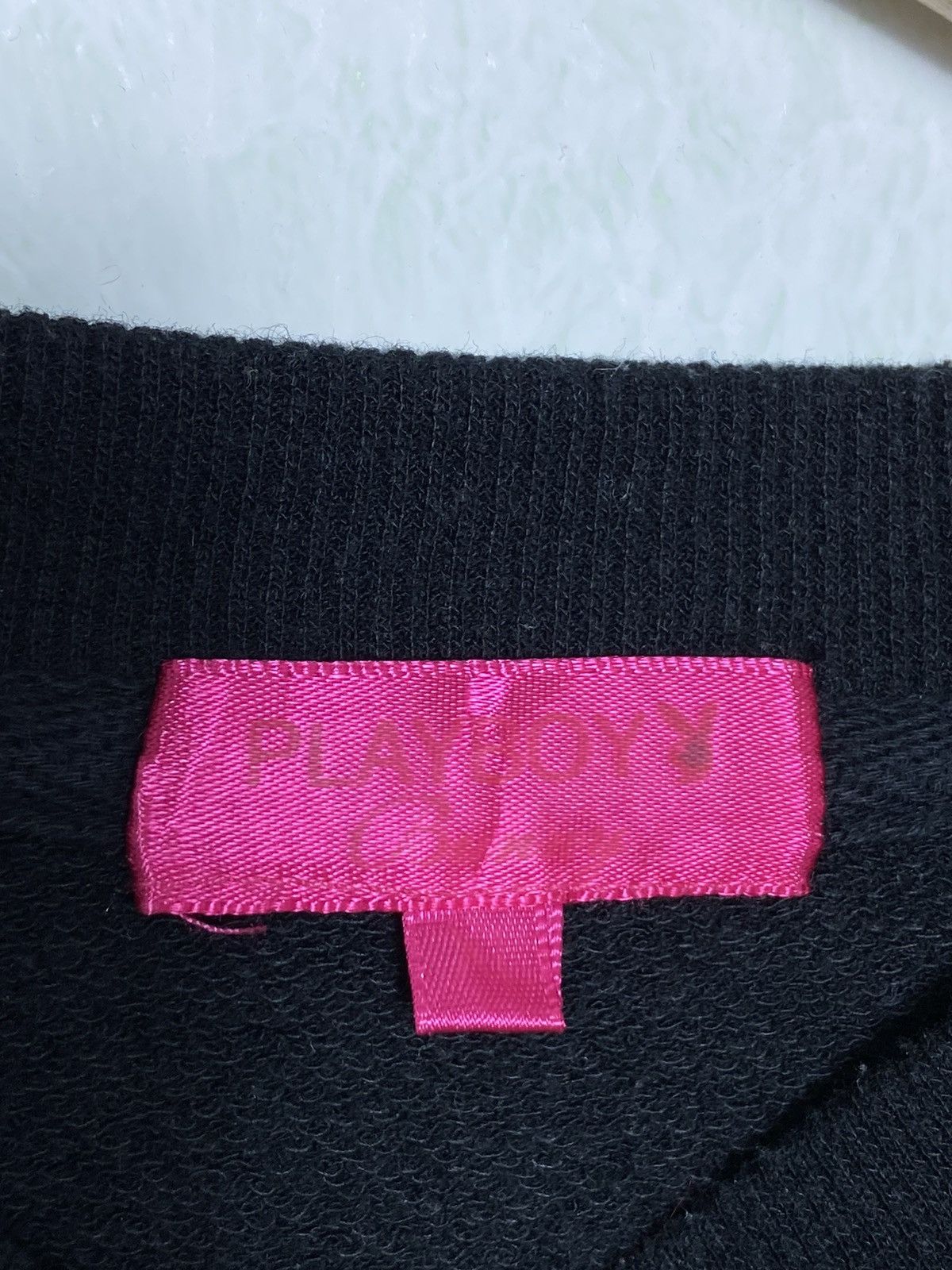 Japanese Brand × Playboy × Vintage Vintage Playboy Pink Embroidered Crewneck Size US L / EU 52-54 / 3 - 6 Thumbnail