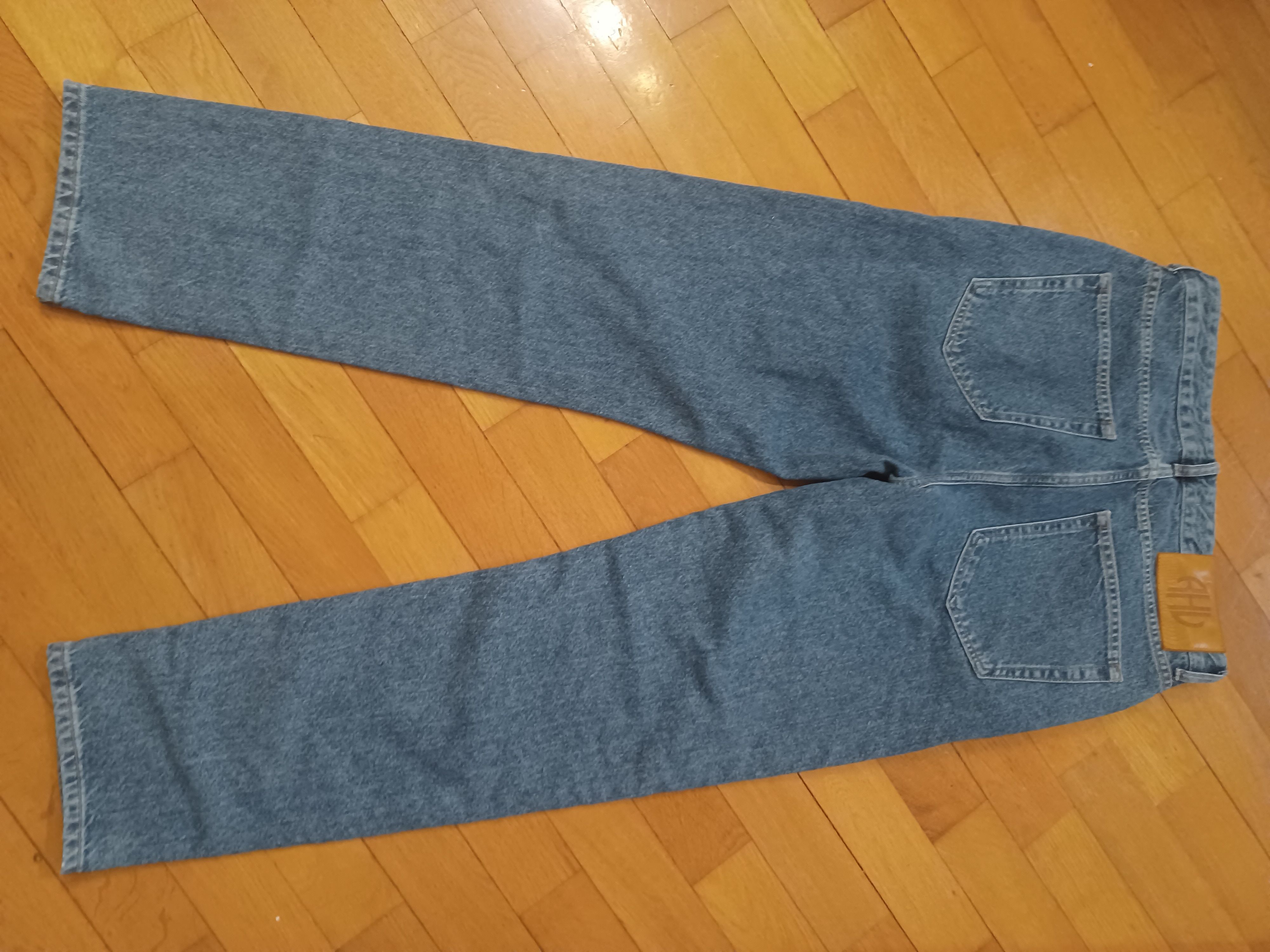 Zara Rhuigi x Zara Straight Navy Indigo Jeans Denim Size US 30 / EU 46 - 3 Thumbnail