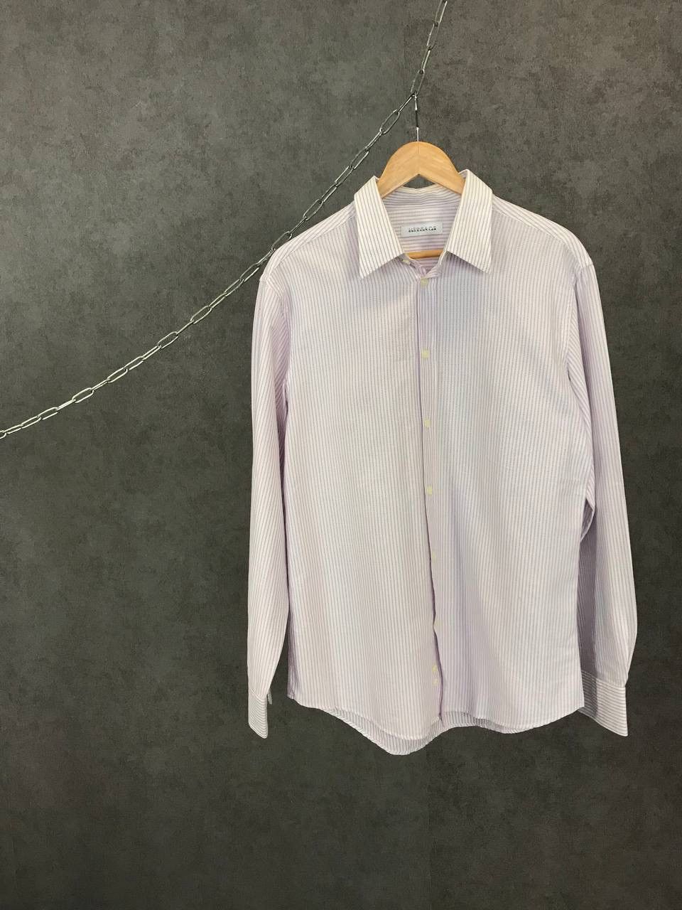Versace Versace Collection luxury stripped shirt Size US L / EU 52-54 / 3 - 1 Thumbnail