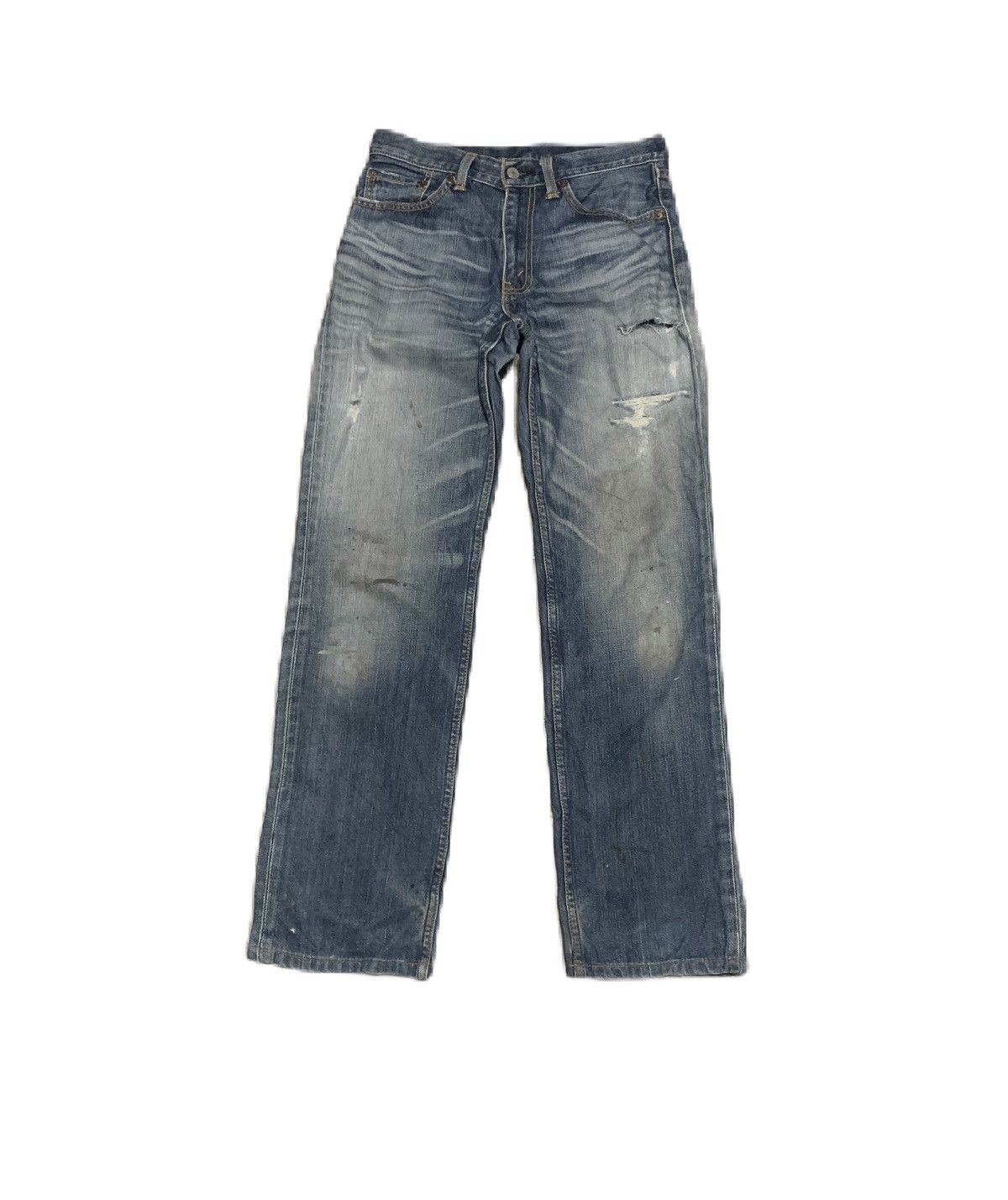 image of 90's Levis 702 Faded Blue Jeans in Blue Denim, Men's (Size 29)