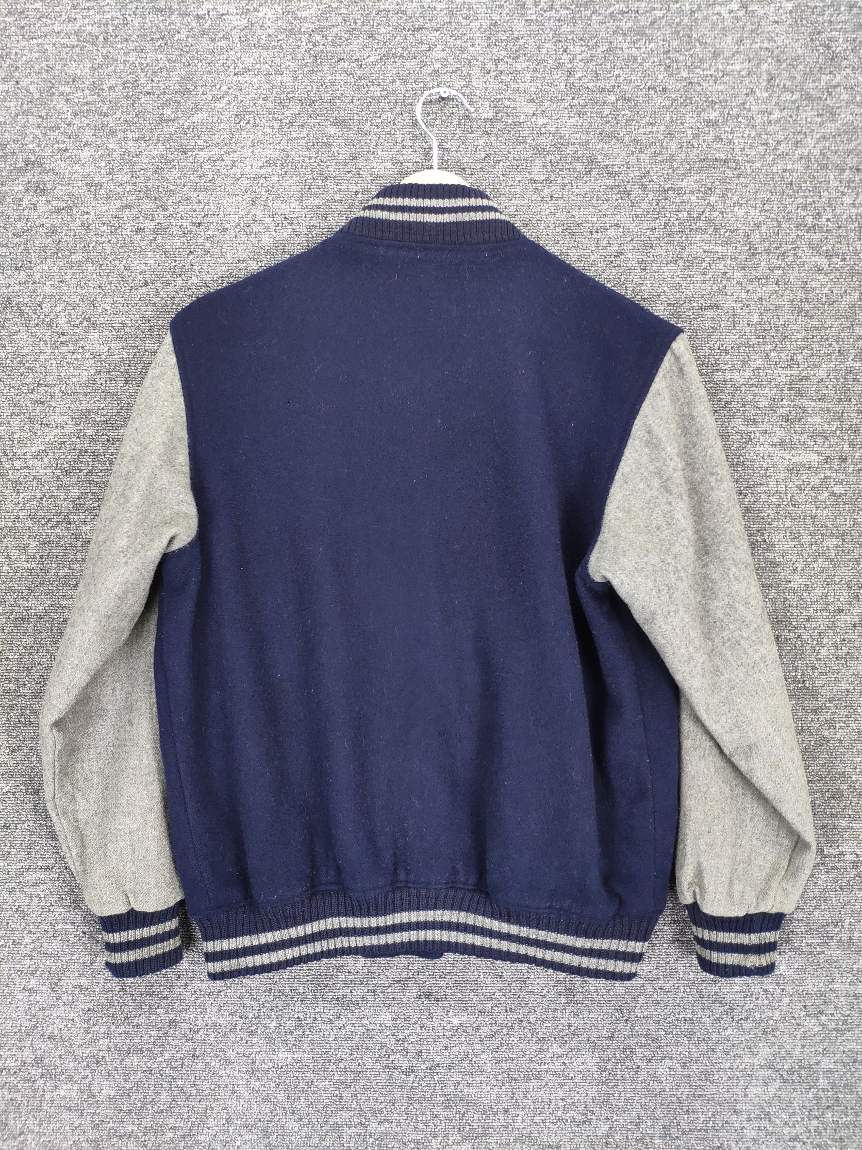 Vintage Vintage Wool Varsity Jacket by Troy Bros Size US M / EU 48-50 / 2 - 18 Thumbnail