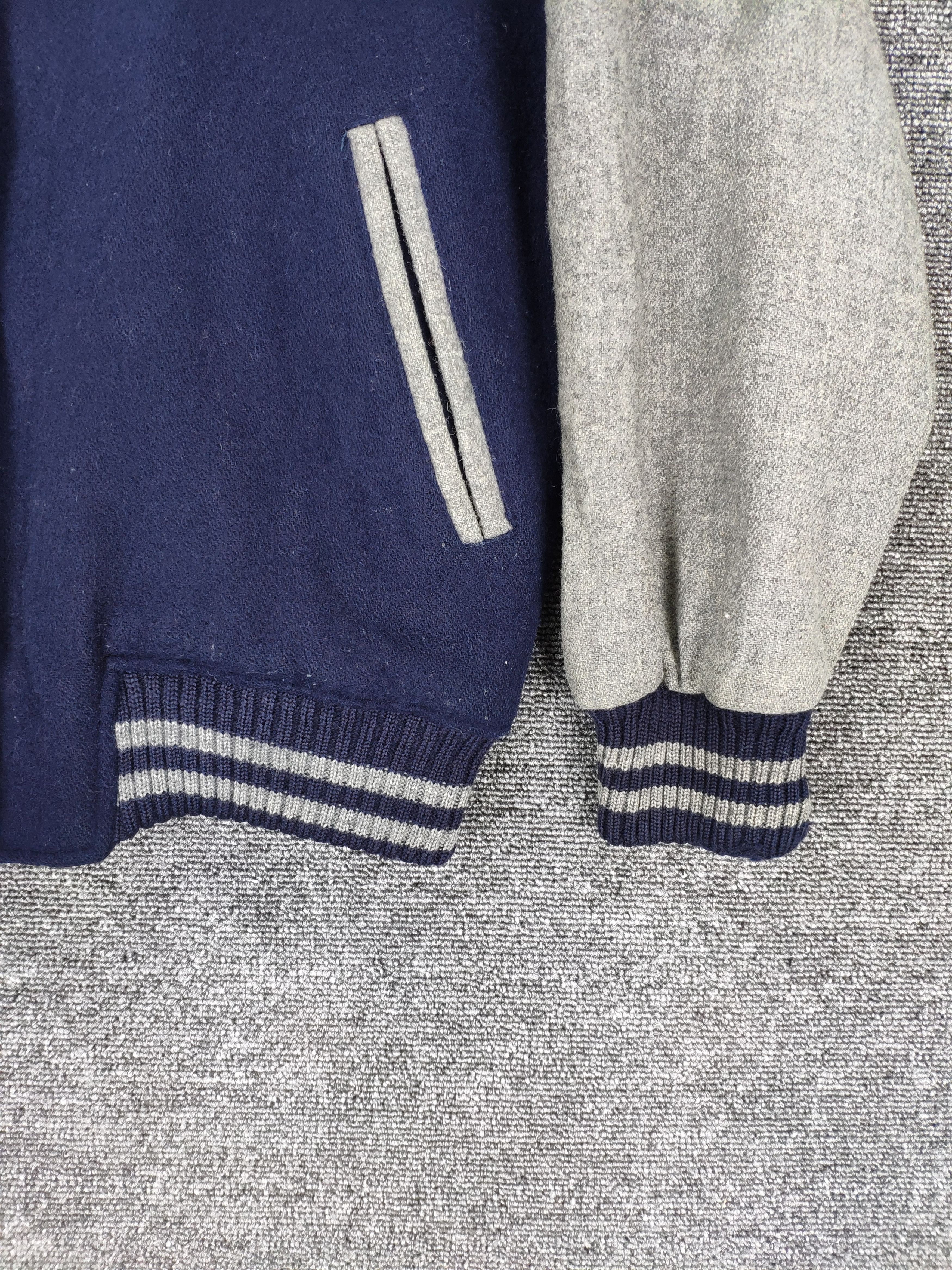 Vintage Vintage Wool Varsity Jacket by Troy Bros Size US M / EU 48-50 / 2 - 7 Thumbnail