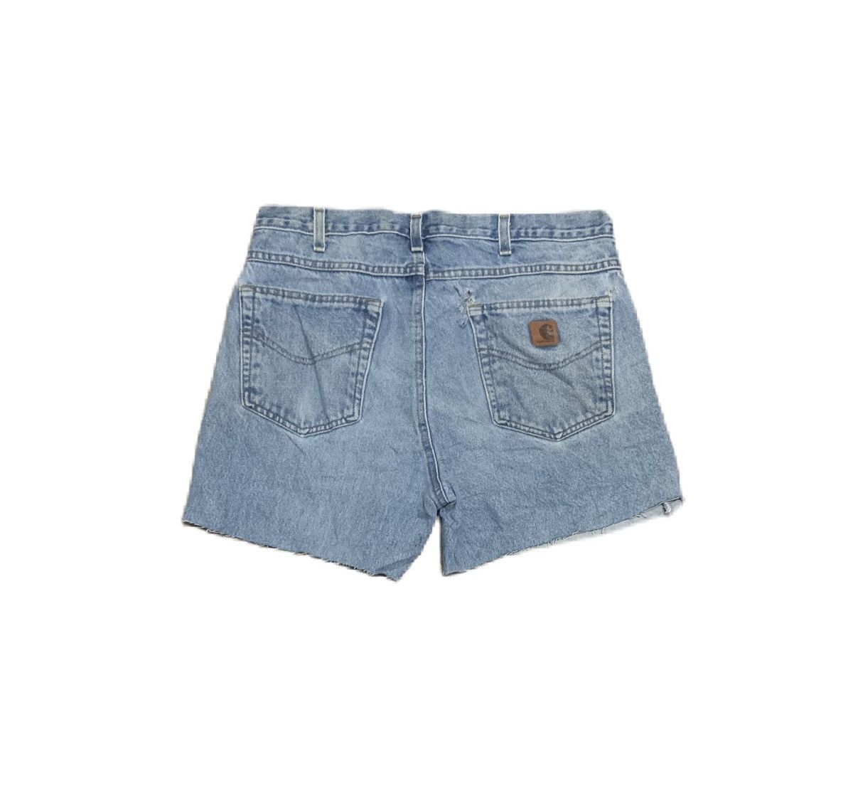 Carhartt × Vintage Vintage Carhartt Faded Blue Jeans Size US 34 / EU 50 - 2 Thumbnail
