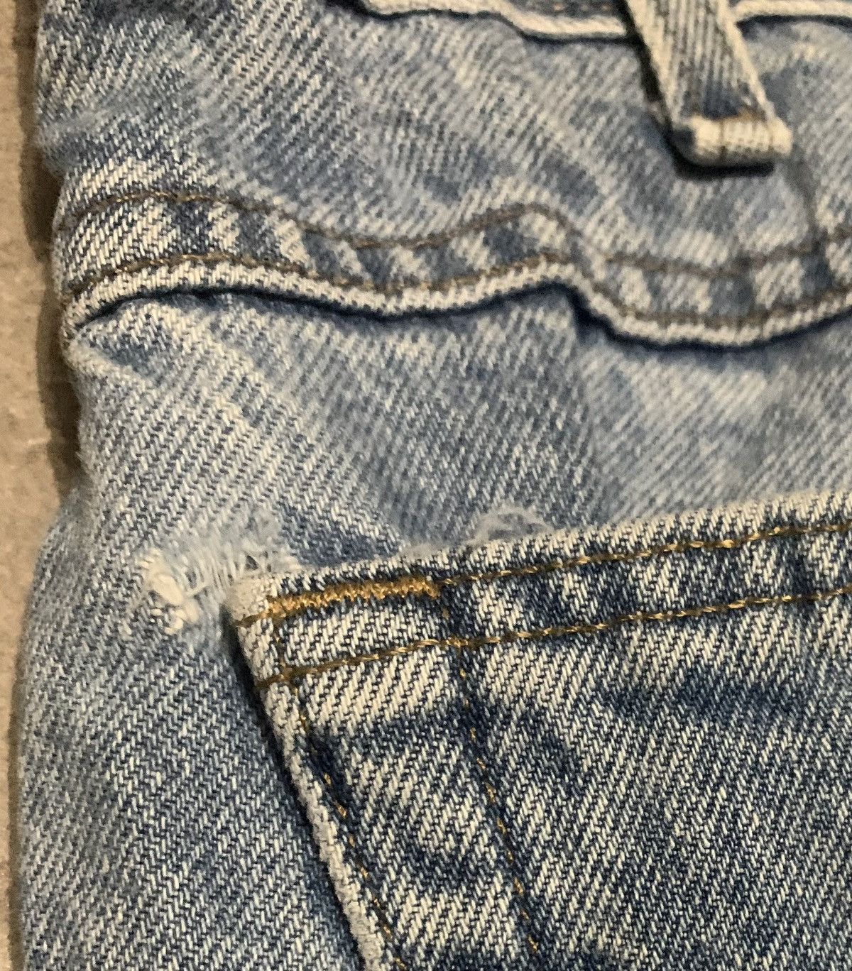 Carhartt × Vintage Vintage Carhartt Faded Blue Jeans Size US 34 / EU 50 - 7 Thumbnail