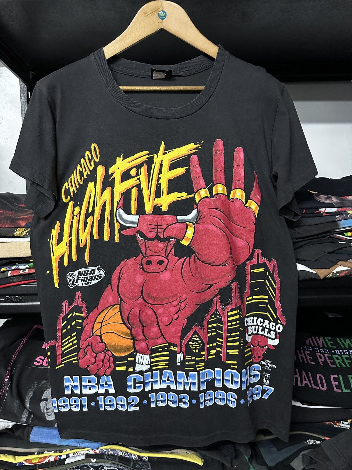 1997 Vintage Chicago Bulls Changes NBA Finals T-Shirt | eBay