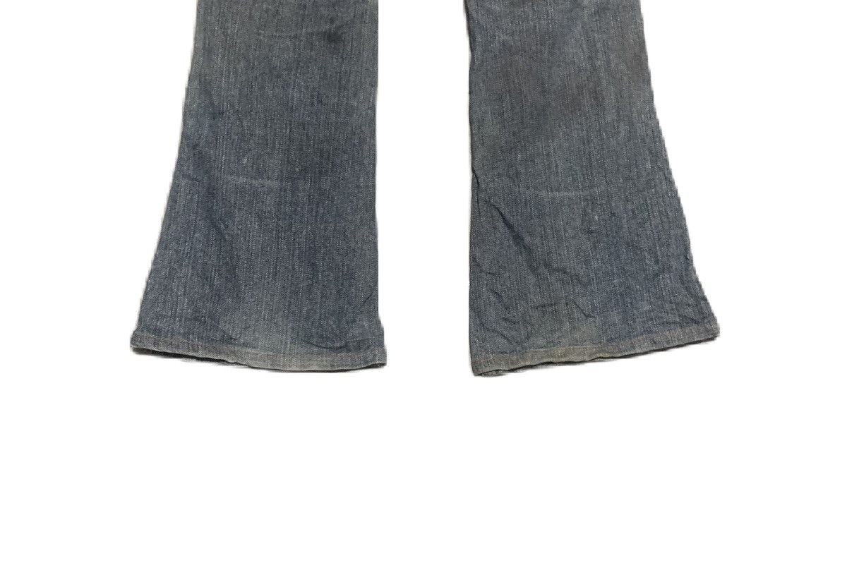 If Six Was Nine Vintage 90s Brappers Flare Bootcut Jeans Size 28" / US 6 / IT 42 - 3 Thumbnail