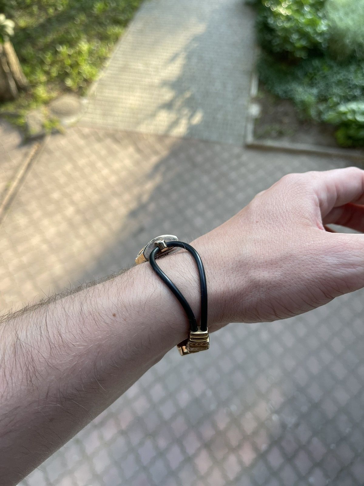 Japanese Brand × Vintage Vintage jewerly futuristic bracelet retro avantgarde watch Size ONE SIZE - 3 Thumbnail
