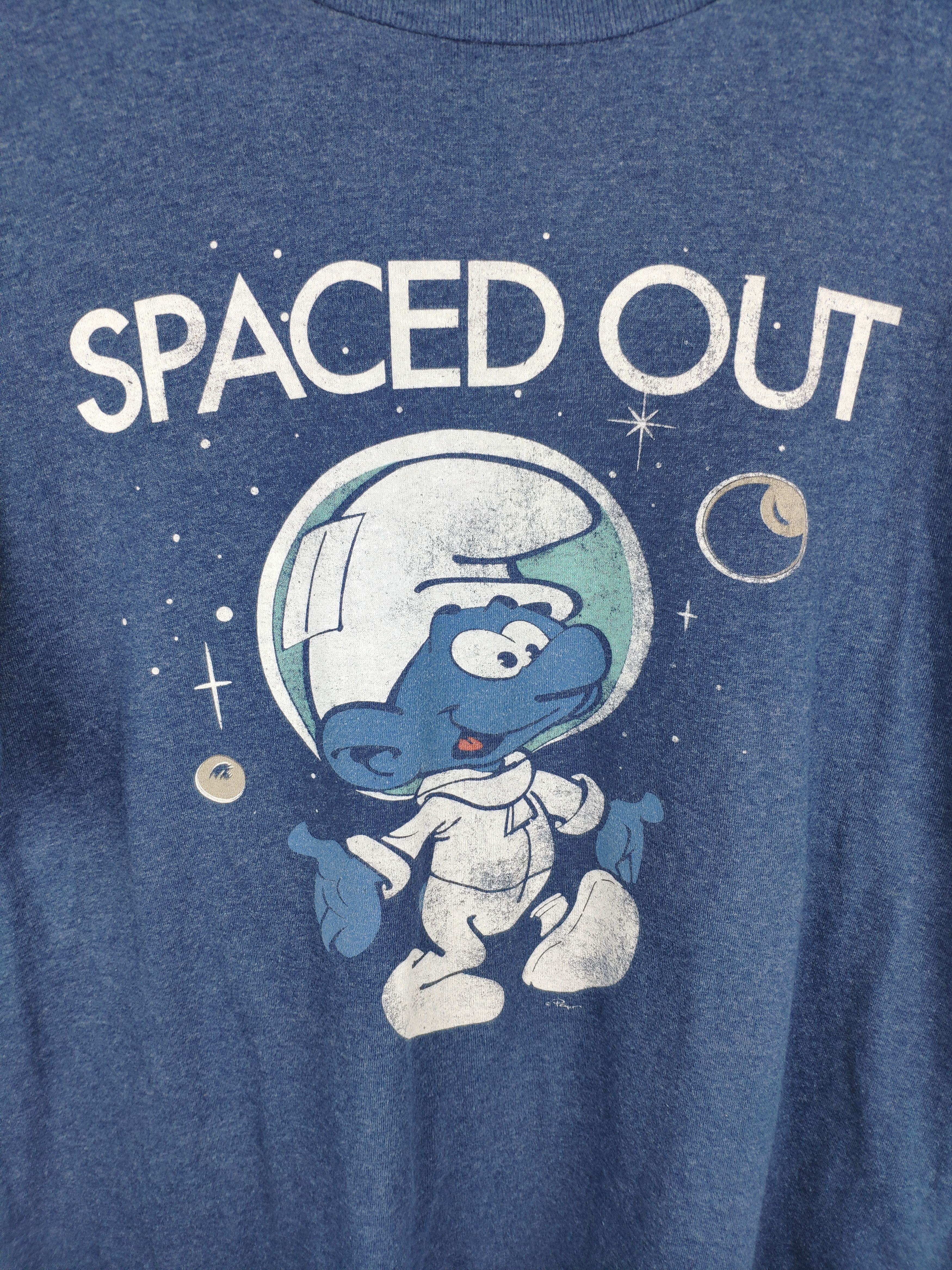 Cartoon Network Movie T Shirt The Smurf Space Out Tee Size US L / EU 52-54 / 3 - 2 Thumbnail