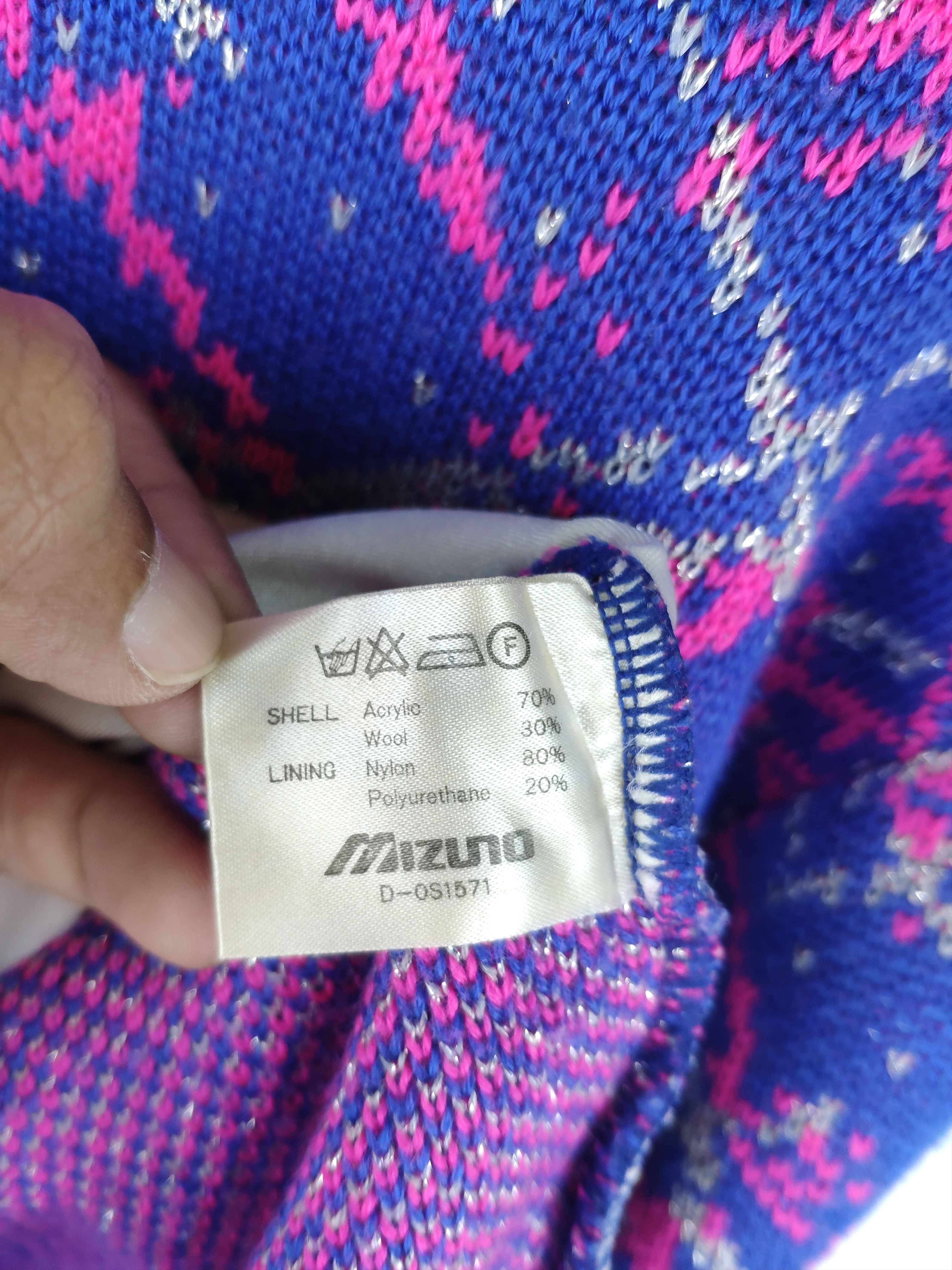 Japanese Brand × Mizuno × Vintage Vintage Mizuno Knit Sweater Coogi Style Size US M / EU 48-50 / 2 - 8 Thumbnail