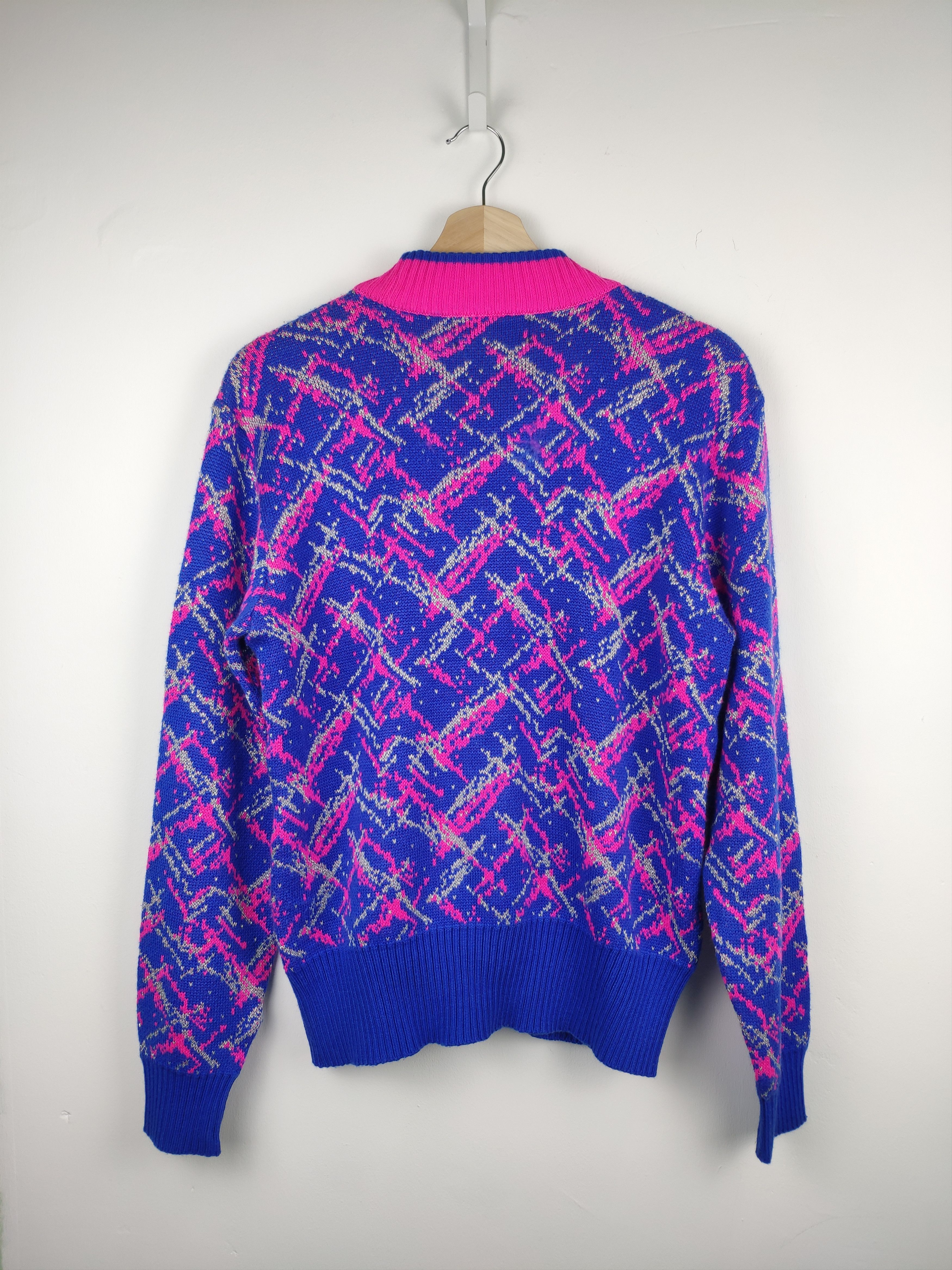 Japanese Brand × Mizuno × Vintage Vintage Mizuno Knit Sweater Coogi Style Size US M / EU 48-50 / 2 - 10 Thumbnail