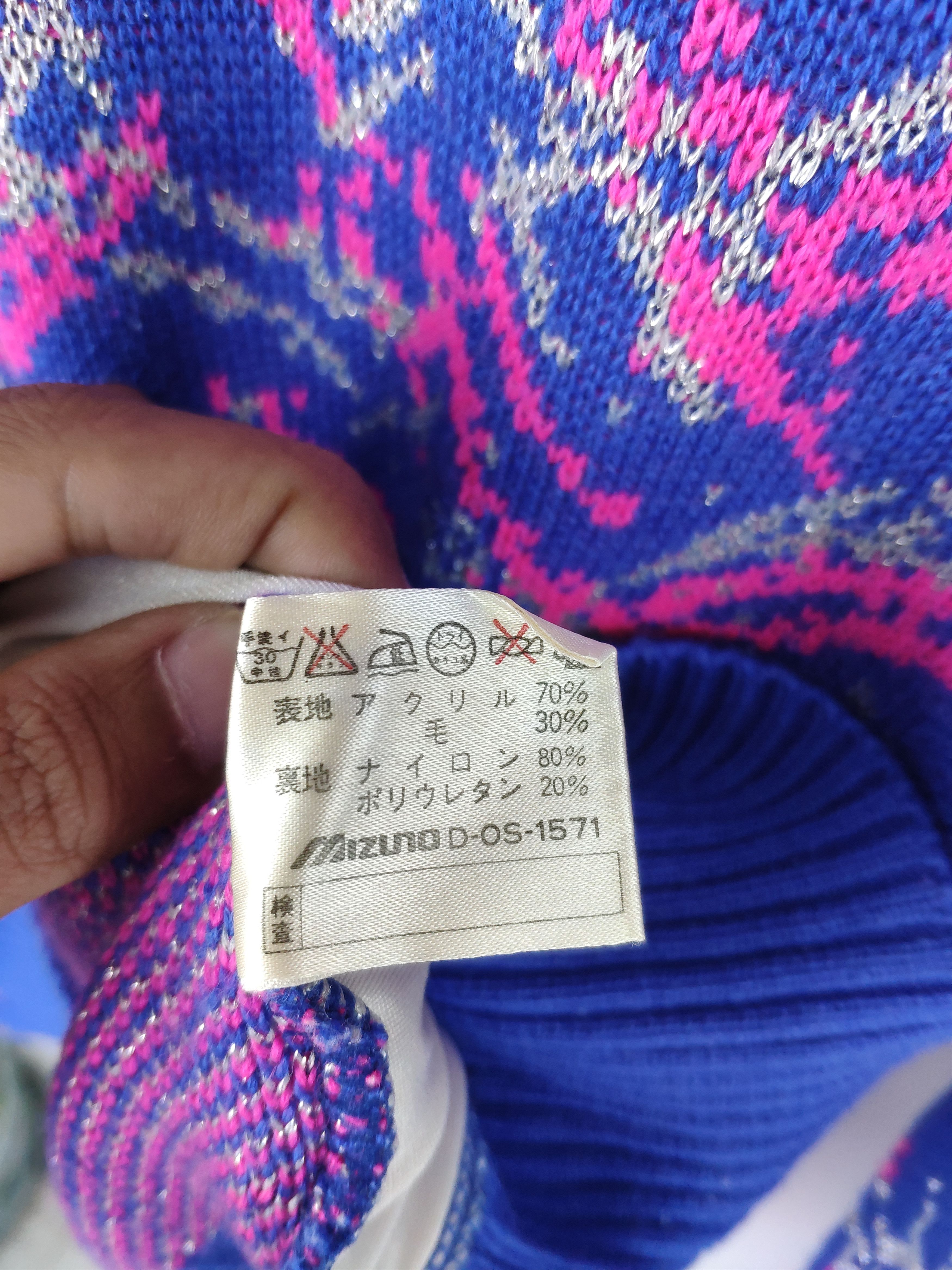 Japanese Brand × Mizuno × Vintage Vintage Mizuno Knit Sweater Coogi Style Size US M / EU 48-50 / 2 - 7 Thumbnail