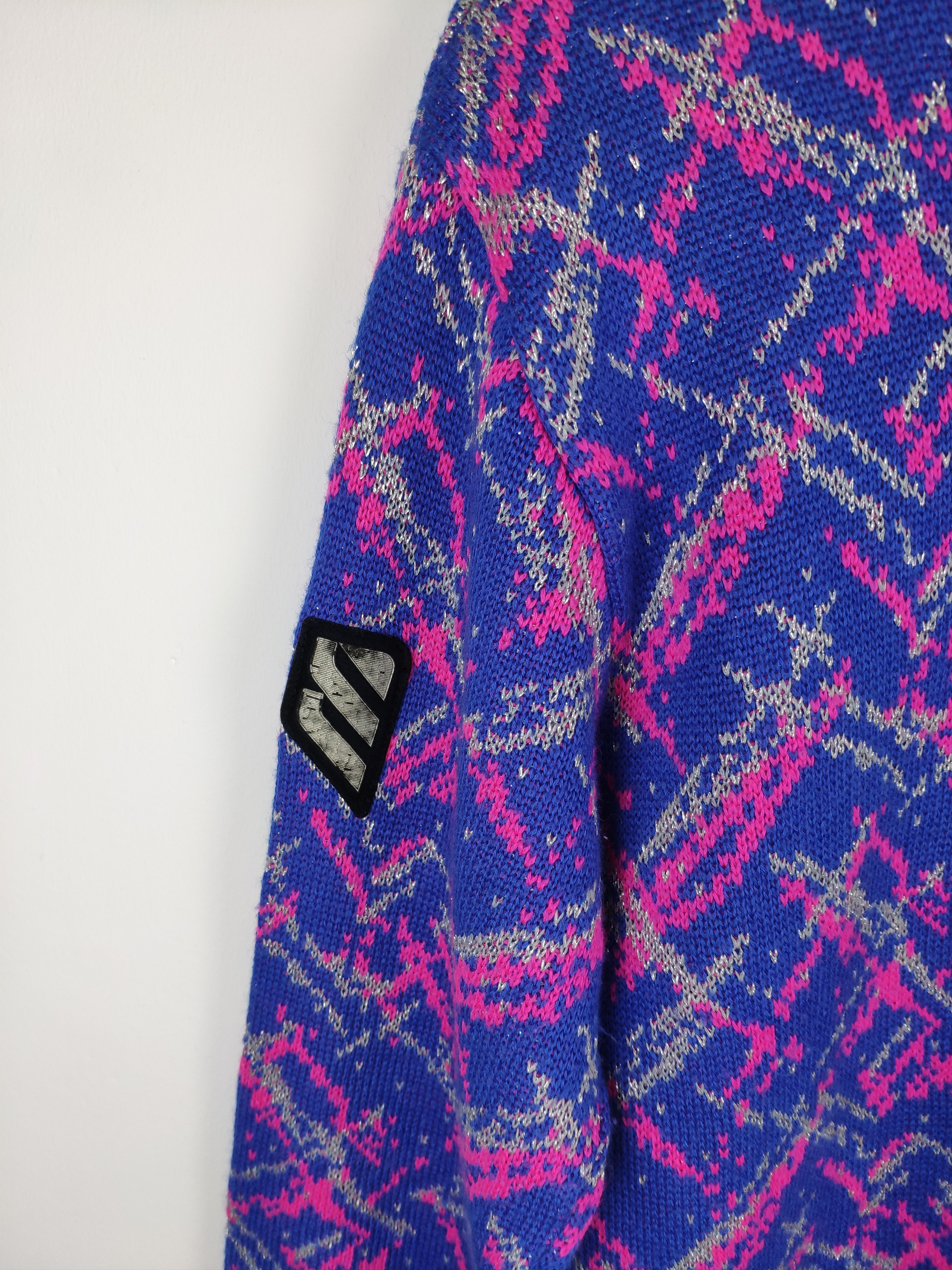 Japanese Brand × Mizuno × Vintage Vintage Mizuno Knit Sweater Coogi Style Size US M / EU 48-50 / 2 - 5 Thumbnail