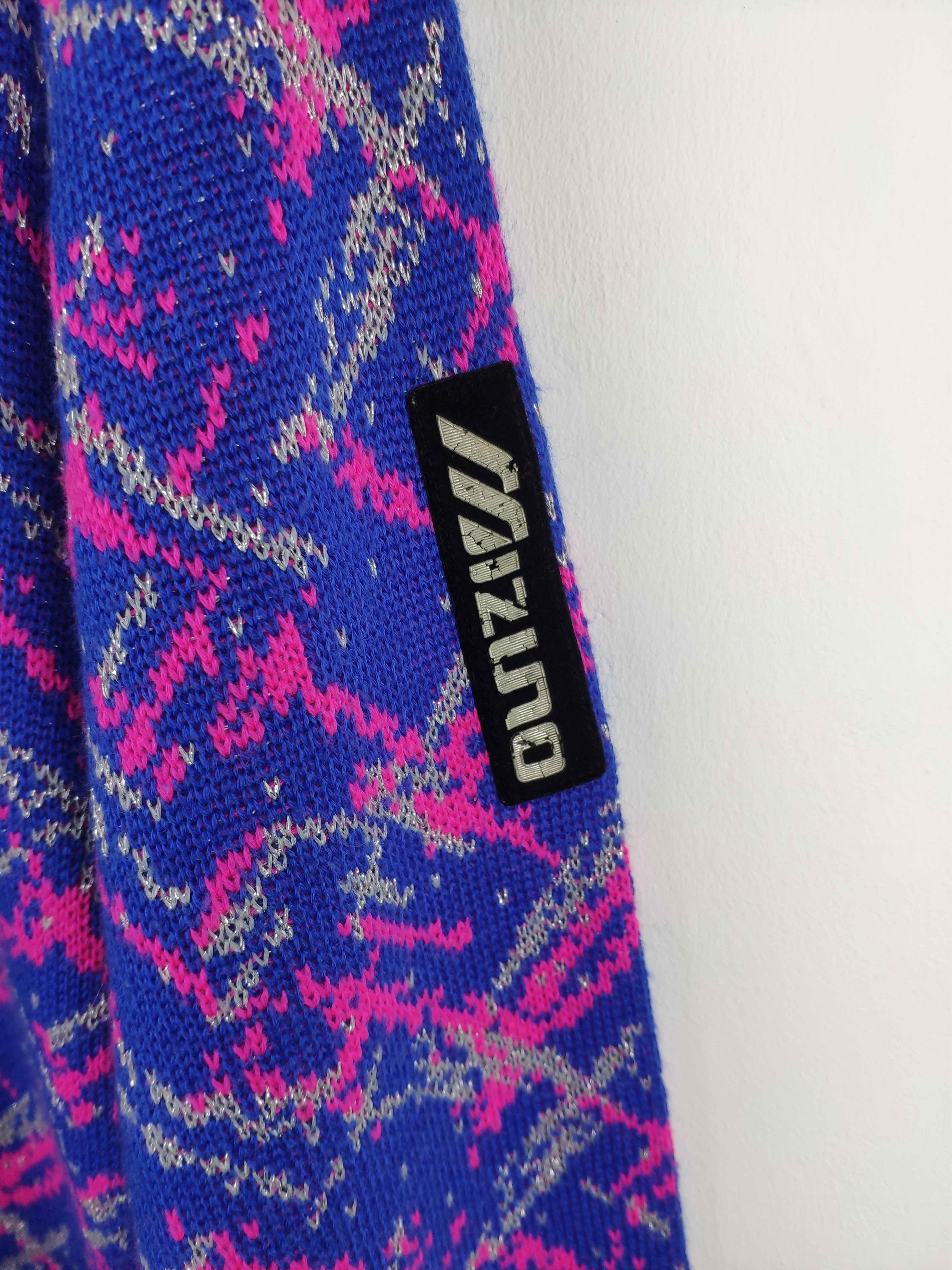Japanese Brand × Mizuno × Vintage Vintage Mizuno Knit Sweater Coogi Style Size US M / EU 48-50 / 2 - 4 Thumbnail