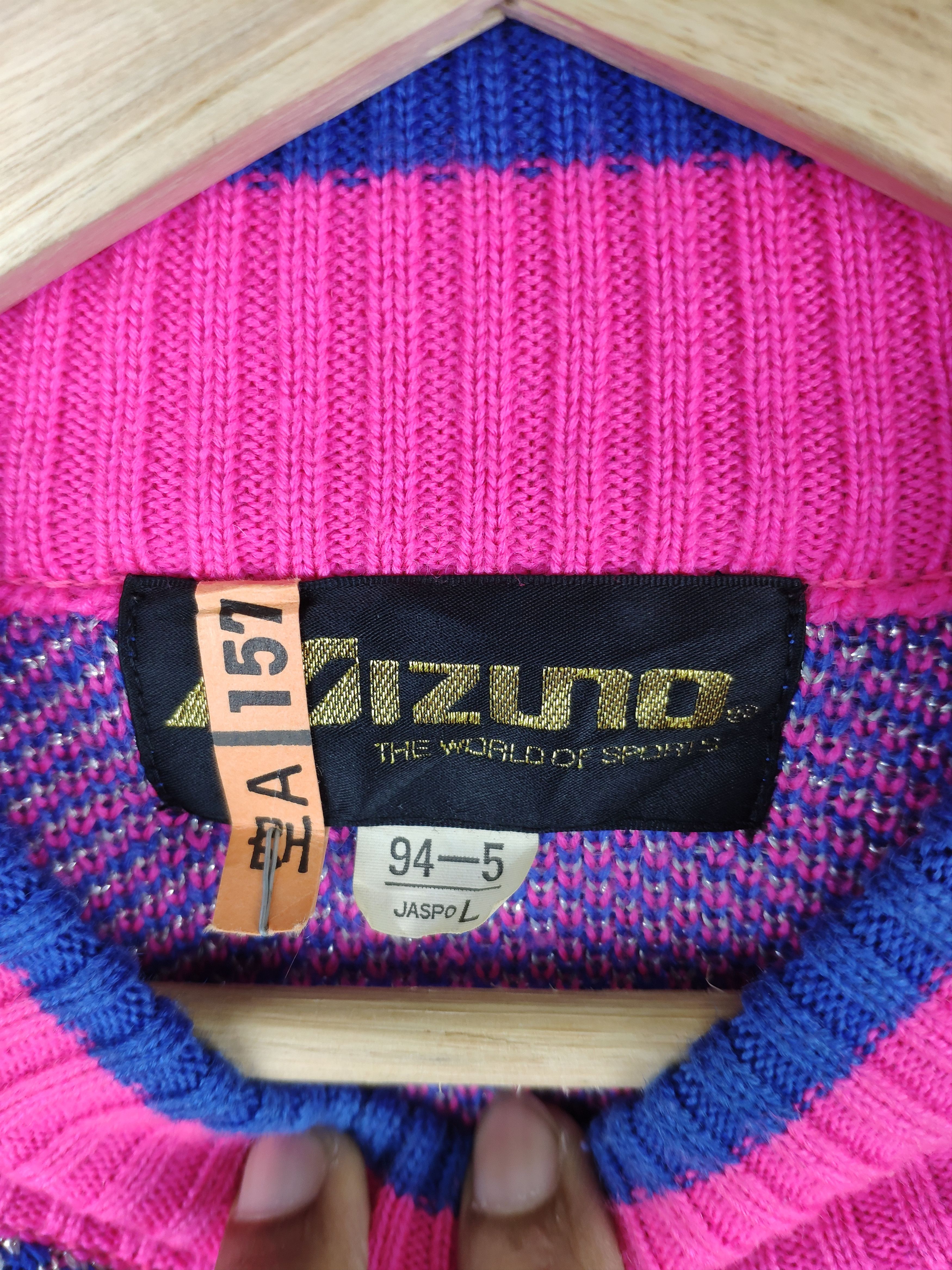 Japanese Brand × Mizuno × Vintage Vintage Mizuno Knit Sweater Coogi Style Size US M / EU 48-50 / 2 - 6 Thumbnail