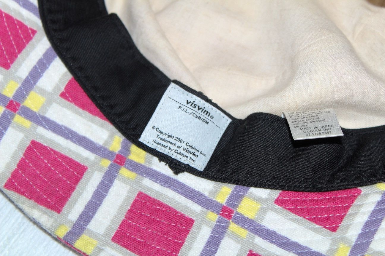 Visvim Bucket Hat (Printed Check) Size ONE SIZE - 3 Thumbnail