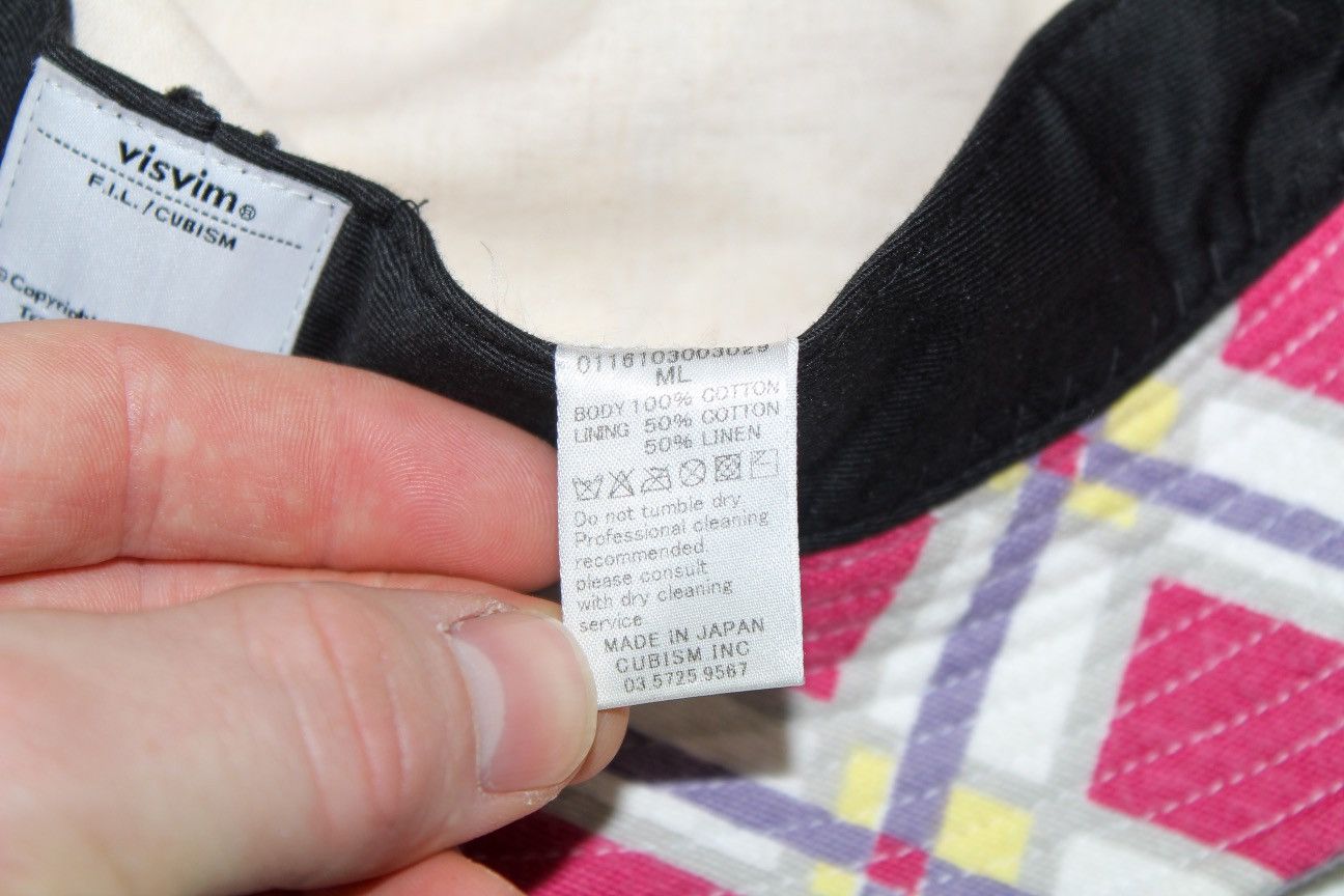 Visvim Bucket Hat (Printed Check) Size ONE SIZE - 4 Thumbnail
