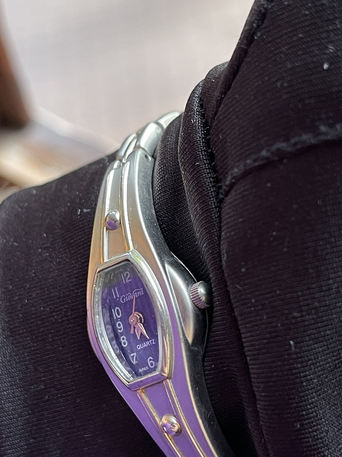 Japanese Brand × Vintage Vintage Quartz futuristic bracelet retro avantgarde watch Size ONE SIZE - 3 Thumbnail