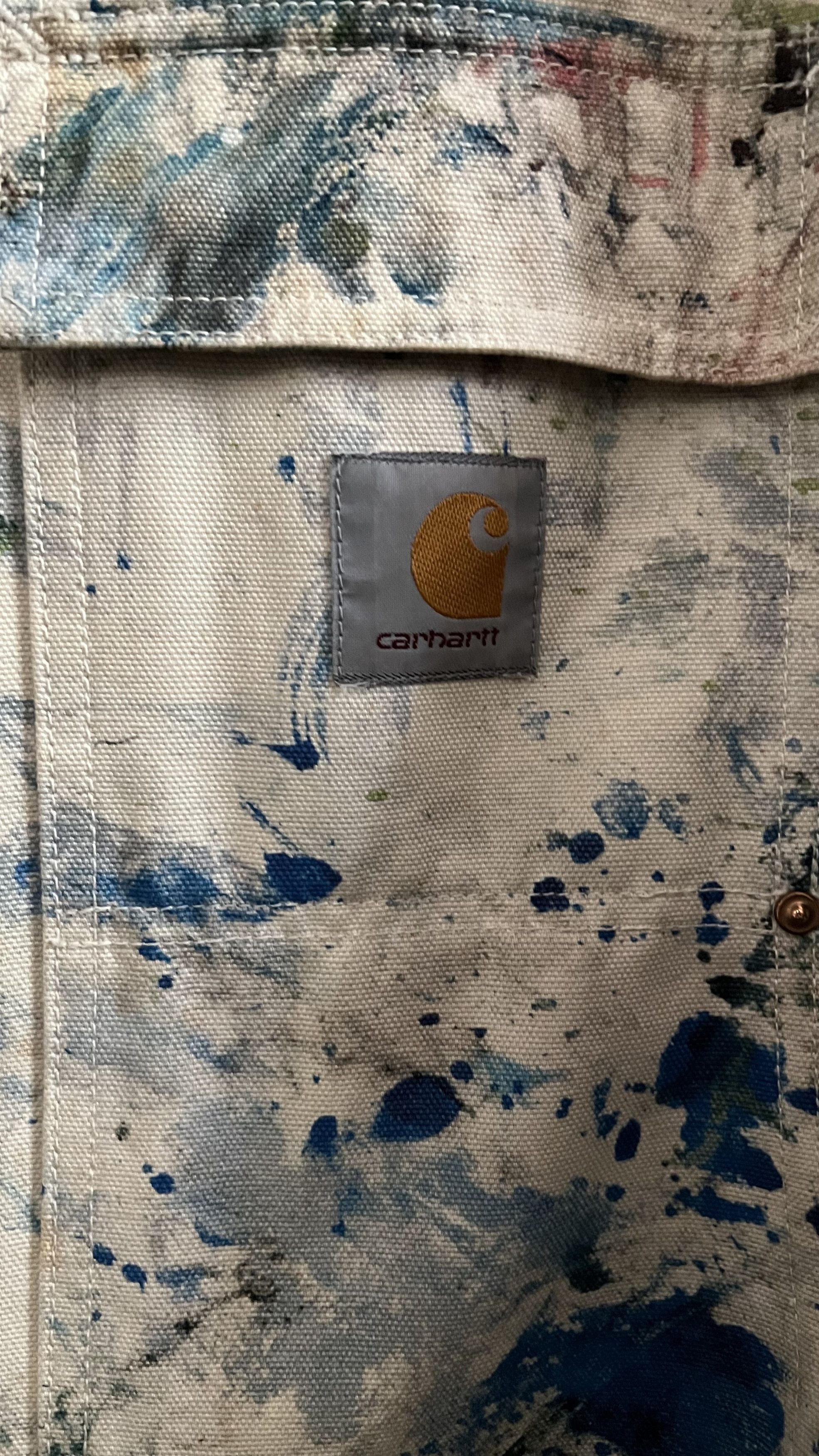 Junya Watanabe Junya Watanabe x Carhartt Paint Splatter Work 