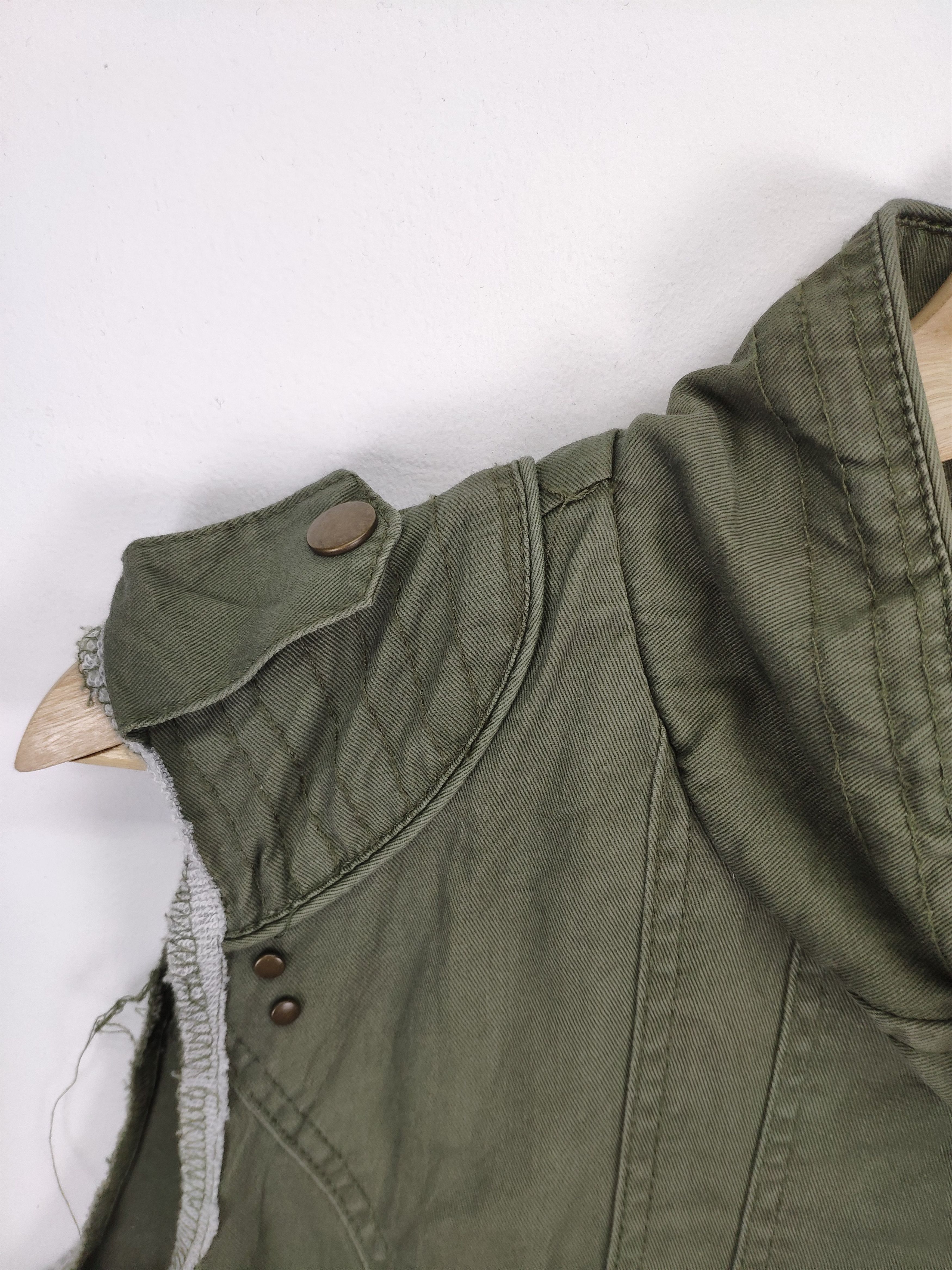 If Six Was Nine × Japanese Brand × Le Grande Bleu (L.G.B.) Vintage Japanese Vest Army Style Size M / US 6-8 / IT 42-44 - 10 Thumbnail