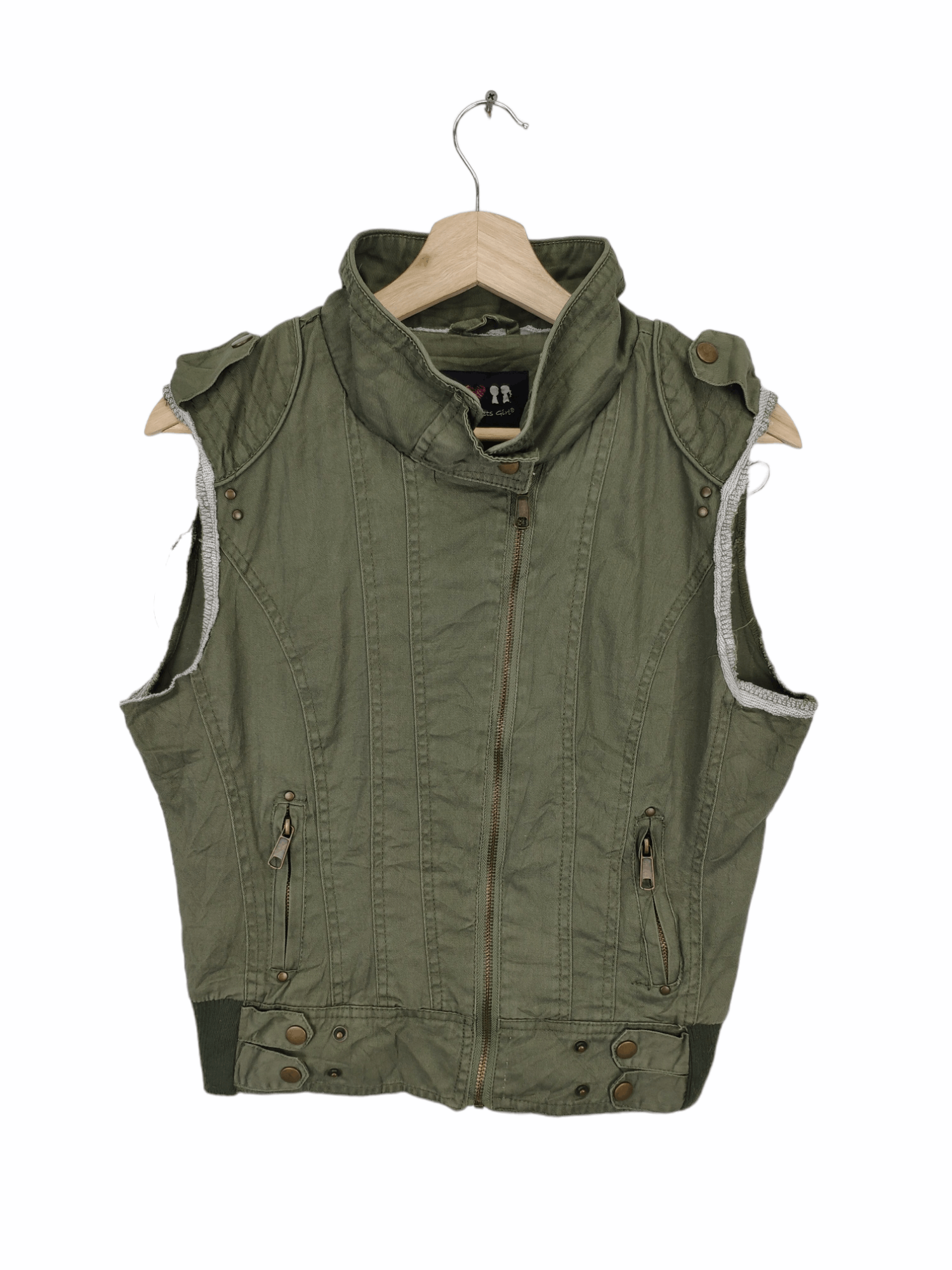 If Six Was Nine × Japanese Brand × Le Grande Bleu (L.G.B.) Vintage Japanese Vest Army Style Size M / US 6-8 / IT 42-44 - 1 Thumbnail