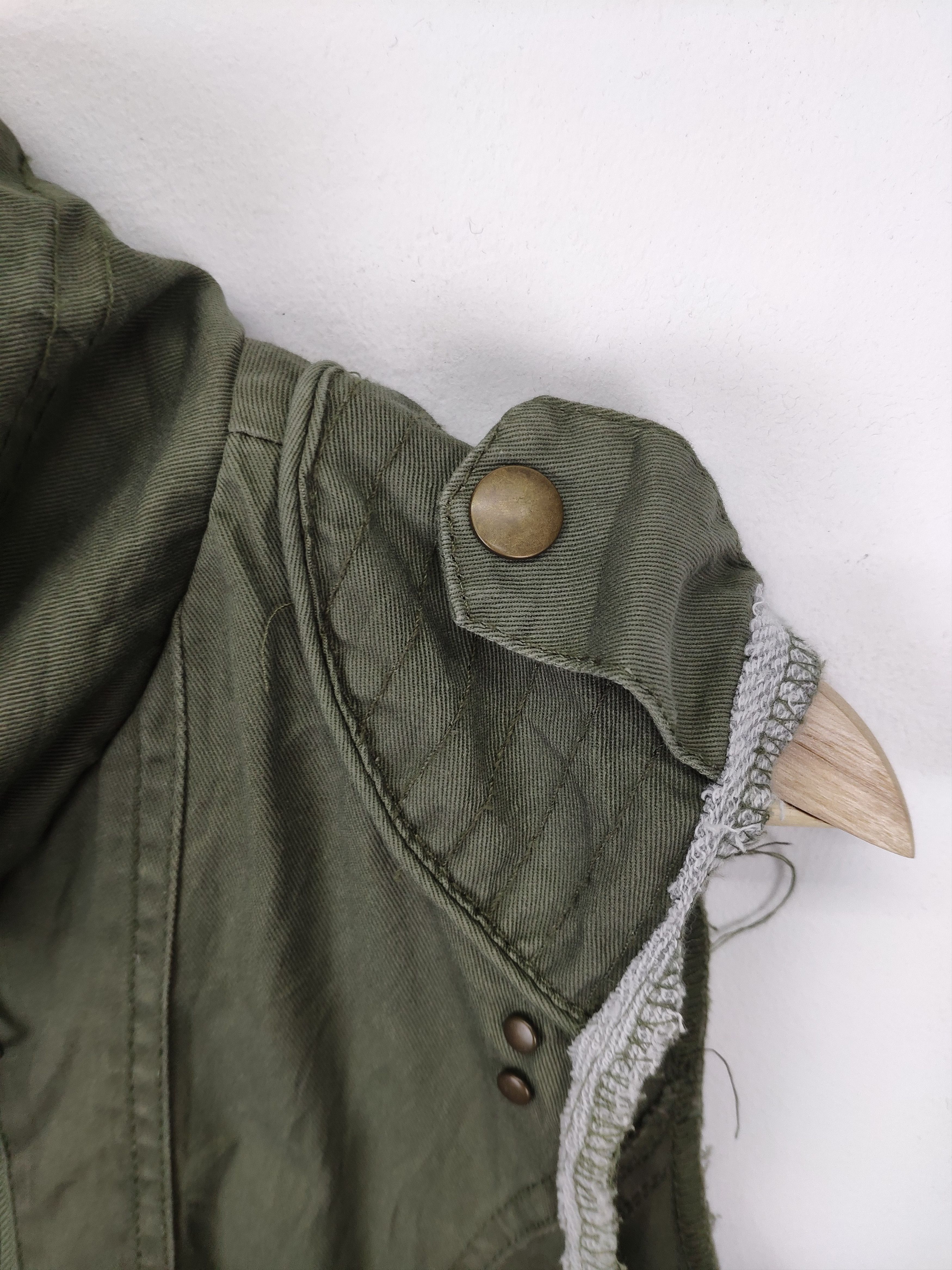 If Six Was Nine × Japanese Brand × Le Grande Bleu (L.G.B.) Vintage Japanese Vest Army Style Size M / US 6-8 / IT 42-44 - 9 Thumbnail