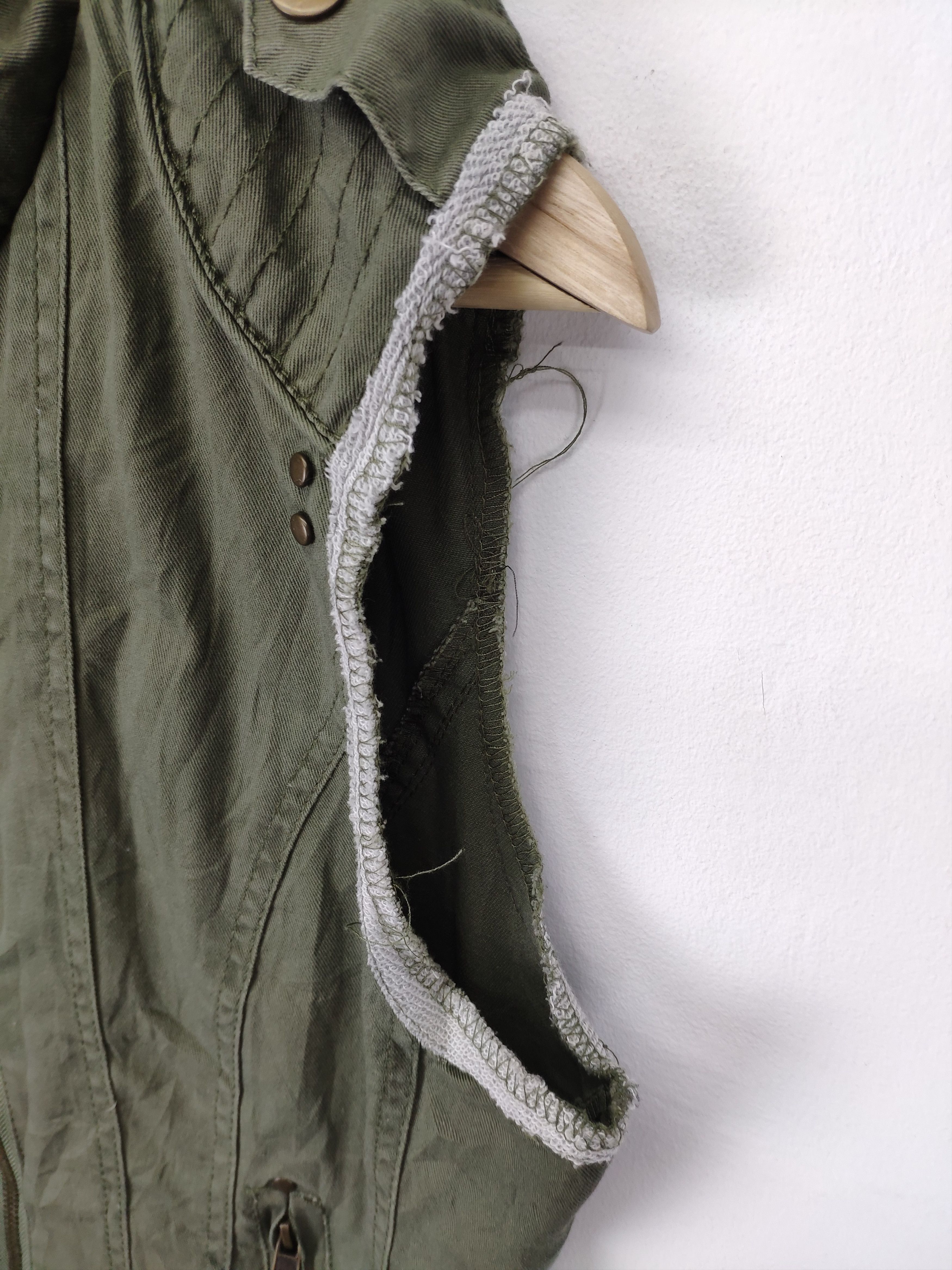 If Six Was Nine × Japanese Brand × Le Grande Bleu (L.G.B.) Vintage Japanese Vest Army Style Size M / US 6-8 / IT 42-44 - 4 Thumbnail