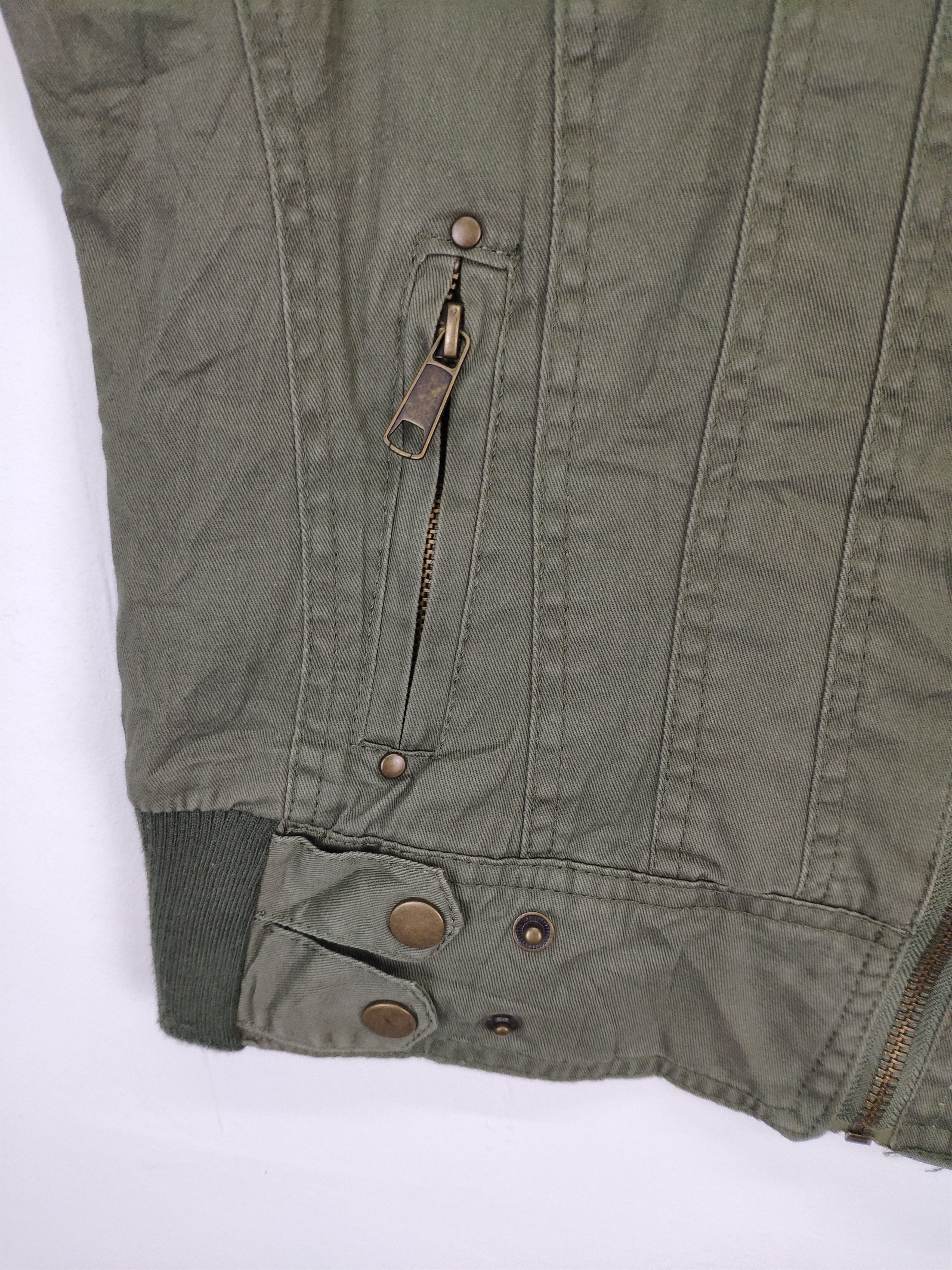 If Six Was Nine × Japanese Brand × Le Grande Bleu (L.G.B.) Vintage Japanese Vest Army Style Size M / US 6-8 / IT 42-44 - 6 Thumbnail