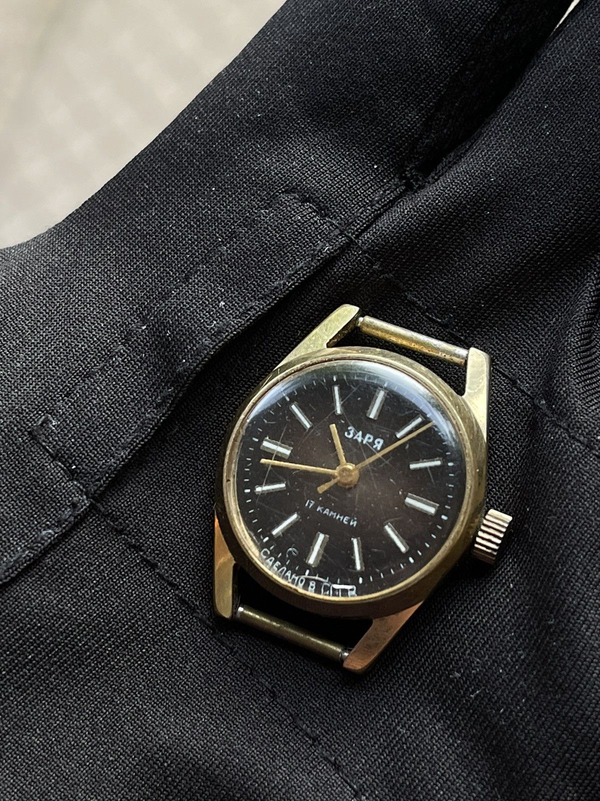 Japanese Brand × Vintage Vintage ZARYA futuristic WATCH retro USSR Size ONE SIZE - 1 Thumbnail