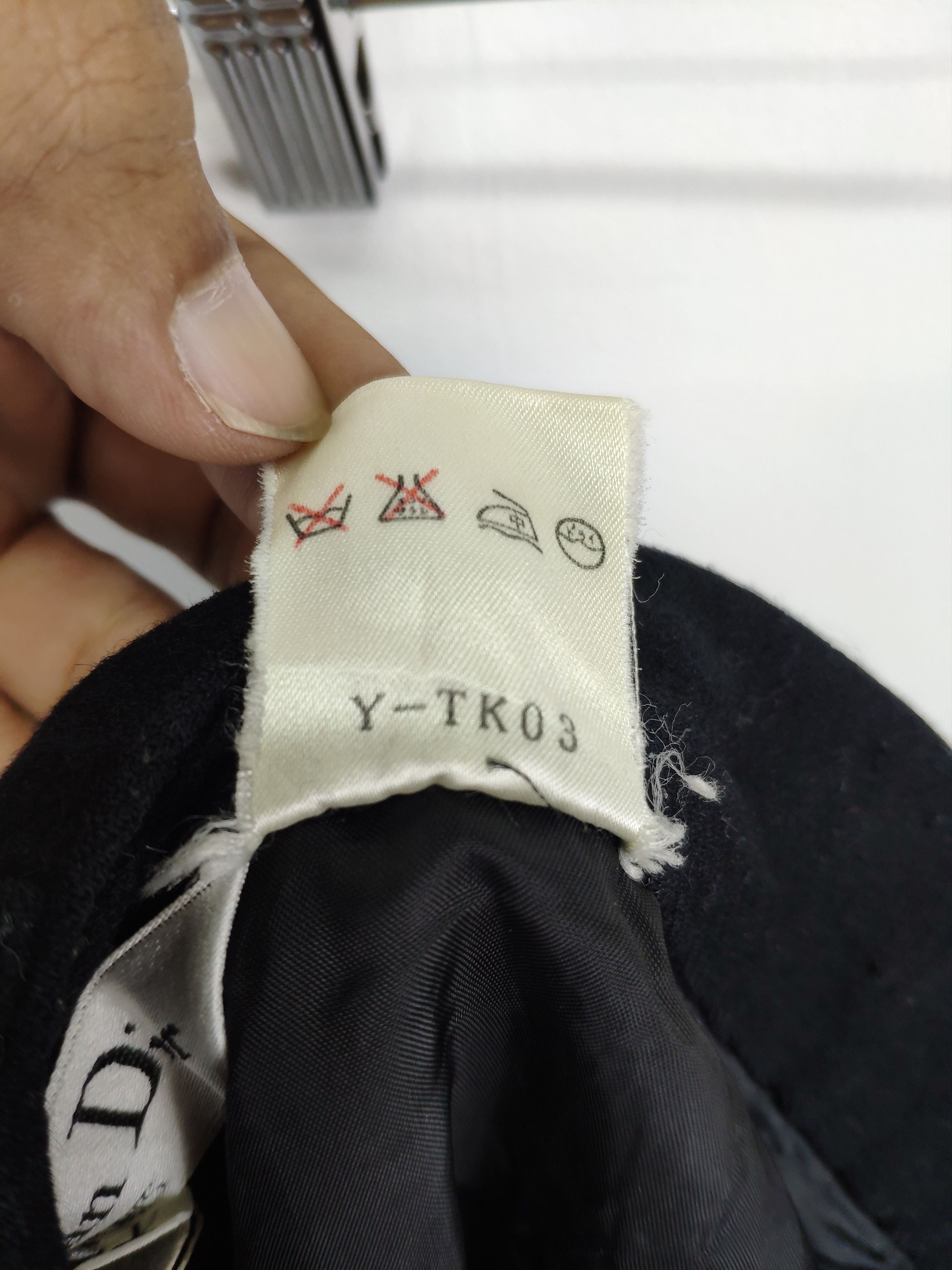 Christian Dior Monsieur Vintage Christian Dior Trousers Wool Pants Black Size 27" / US 4 / IT 40 - 11 Thumbnail