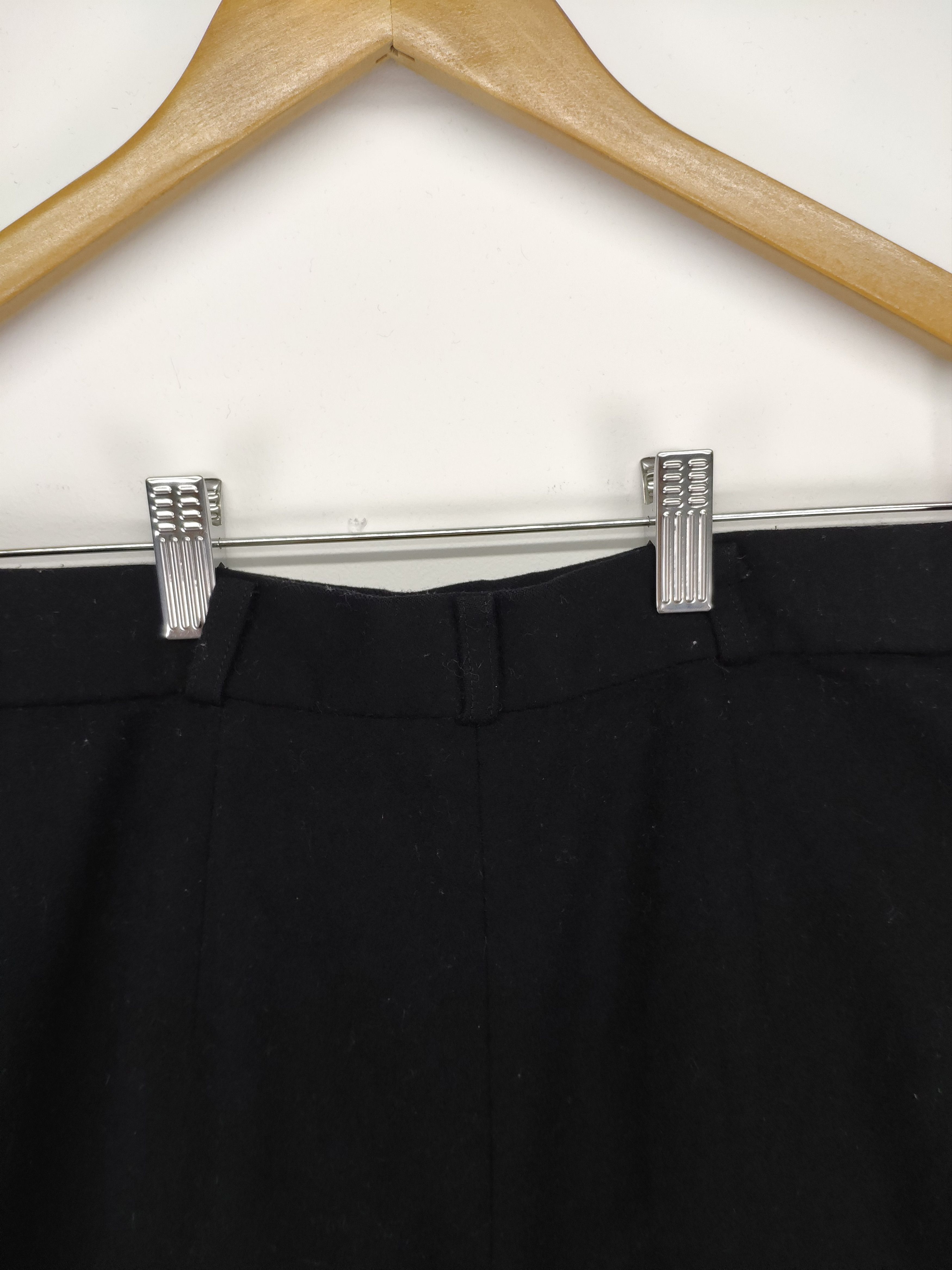 Christian Dior Monsieur Vintage Christian Dior Trousers Wool Pants Black Size 27" / US 4 / IT 40 - 14 Thumbnail