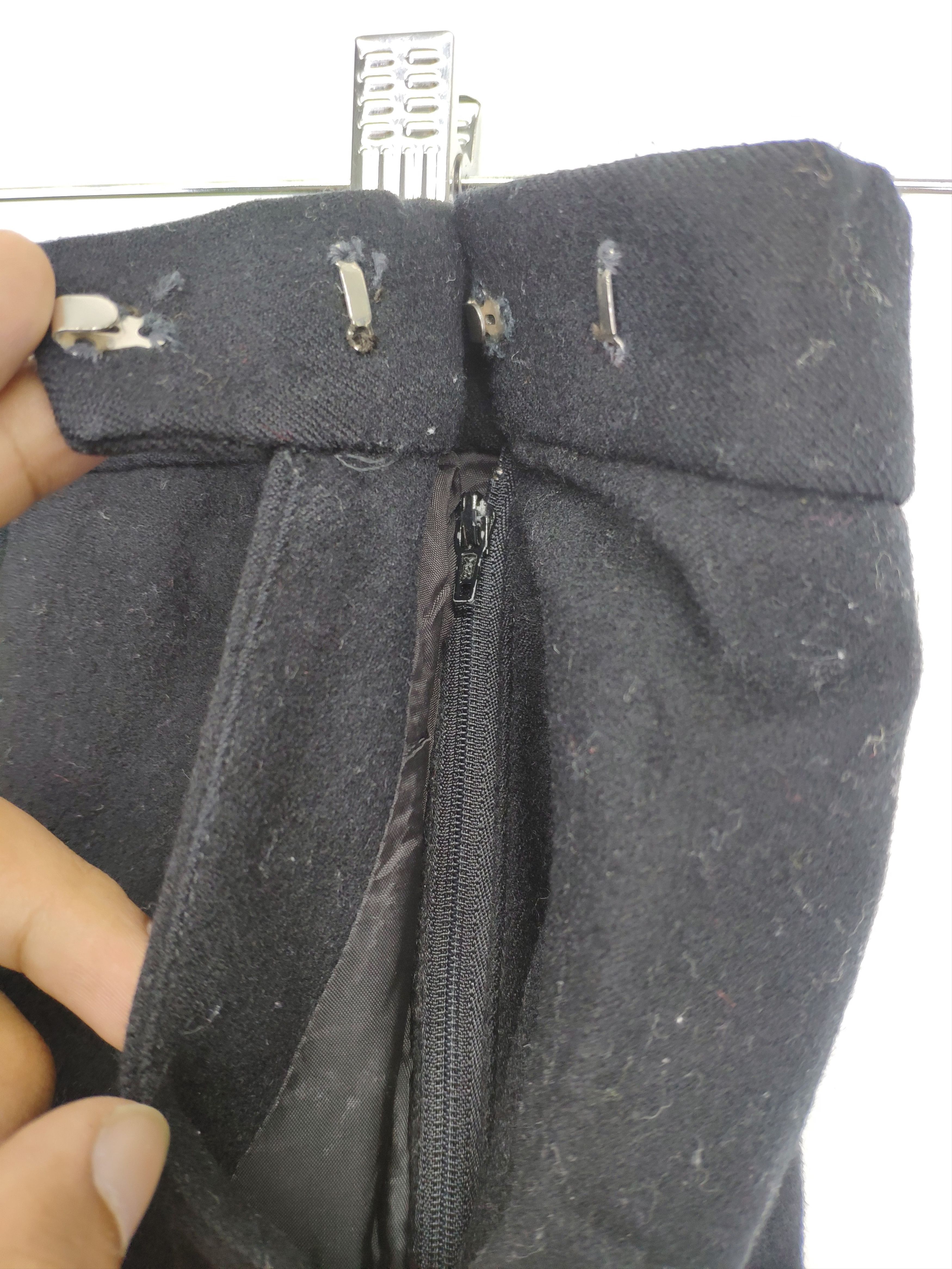 Christian Dior Monsieur Vintage Christian Dior Trousers Wool Pants Black Size 27" / US 4 / IT 40 - 7 Thumbnail