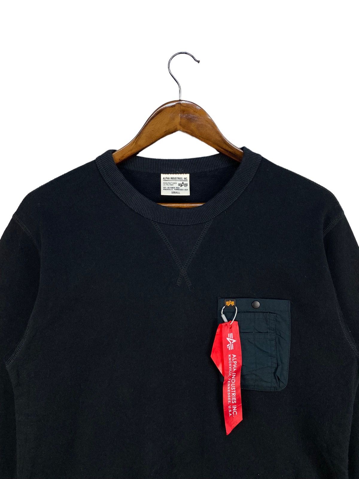Alpha Industries Alpha Industries Single Pocket Sweatshirt Size US S / EU 44-46 / 1 - 2 Thumbnail