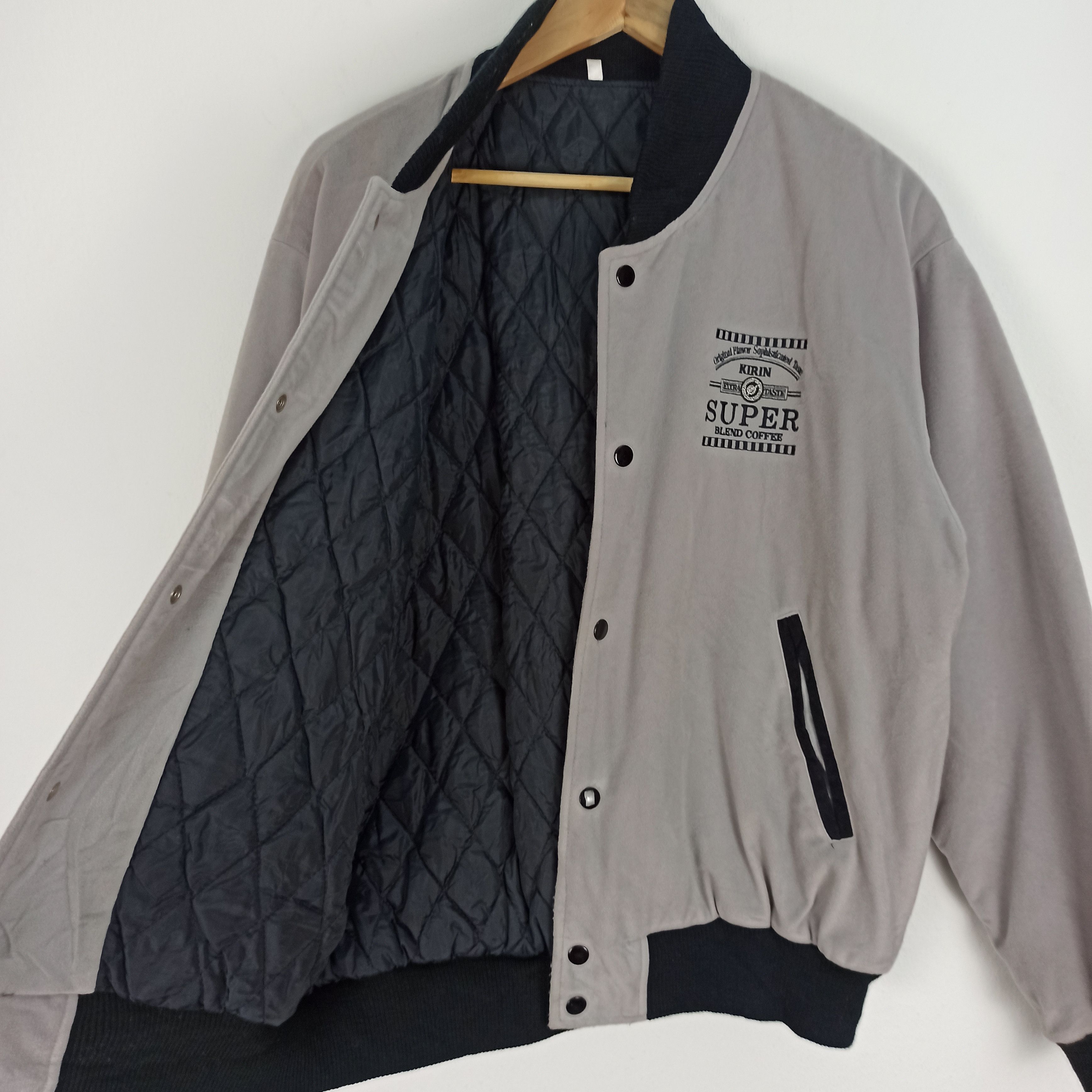 Japanese Brand 🔥Vintage🔥 KIRIN SUPER BLEND COFFEE Bomber Jacket Size US L / EU 52-54 / 3 - 9 Thumbnail