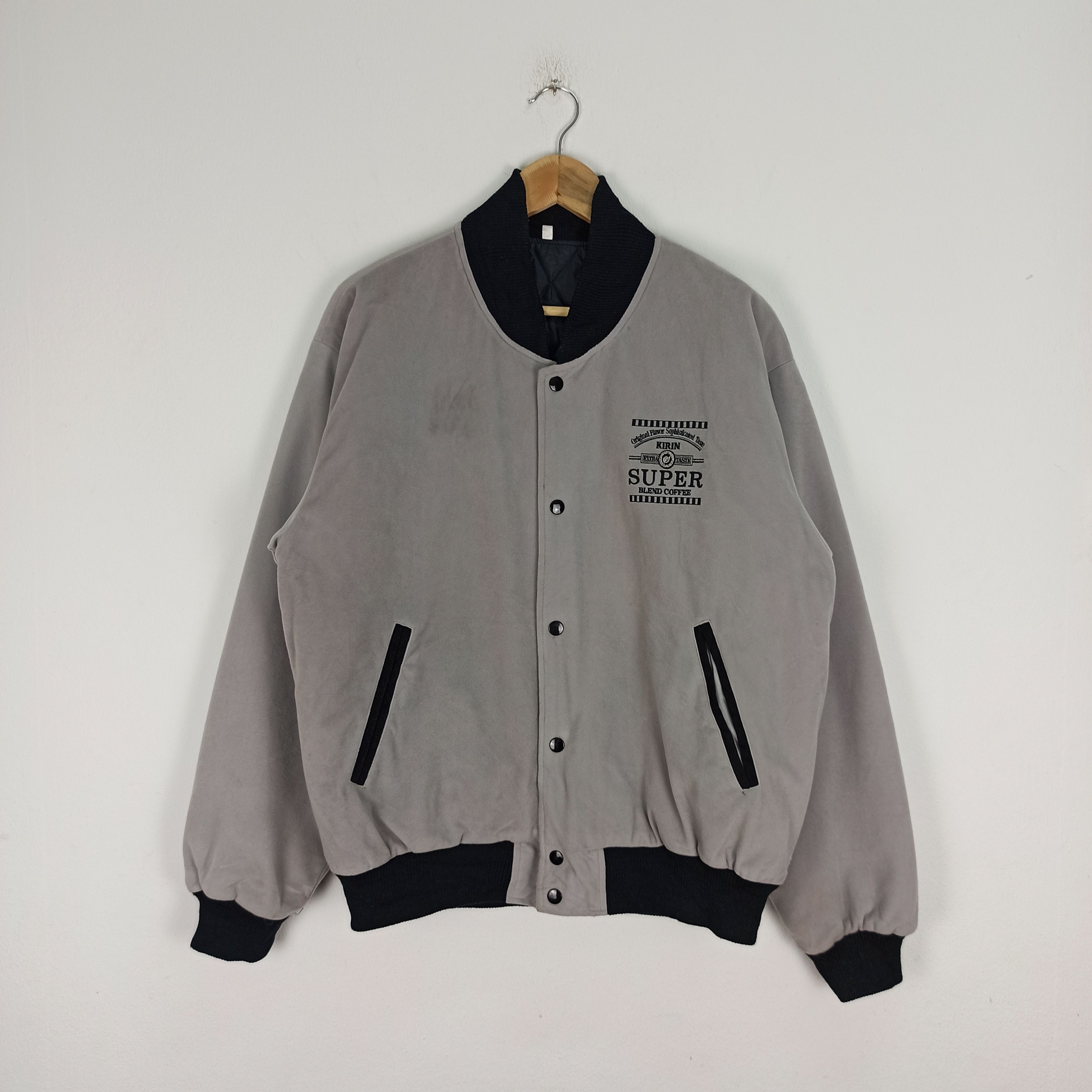 Japanese Brand 🔥Vintage🔥 KIRIN SUPER BLEND COFFEE Bomber Jacket Size US L / EU 52-54 / 3 - 1 Thumbnail