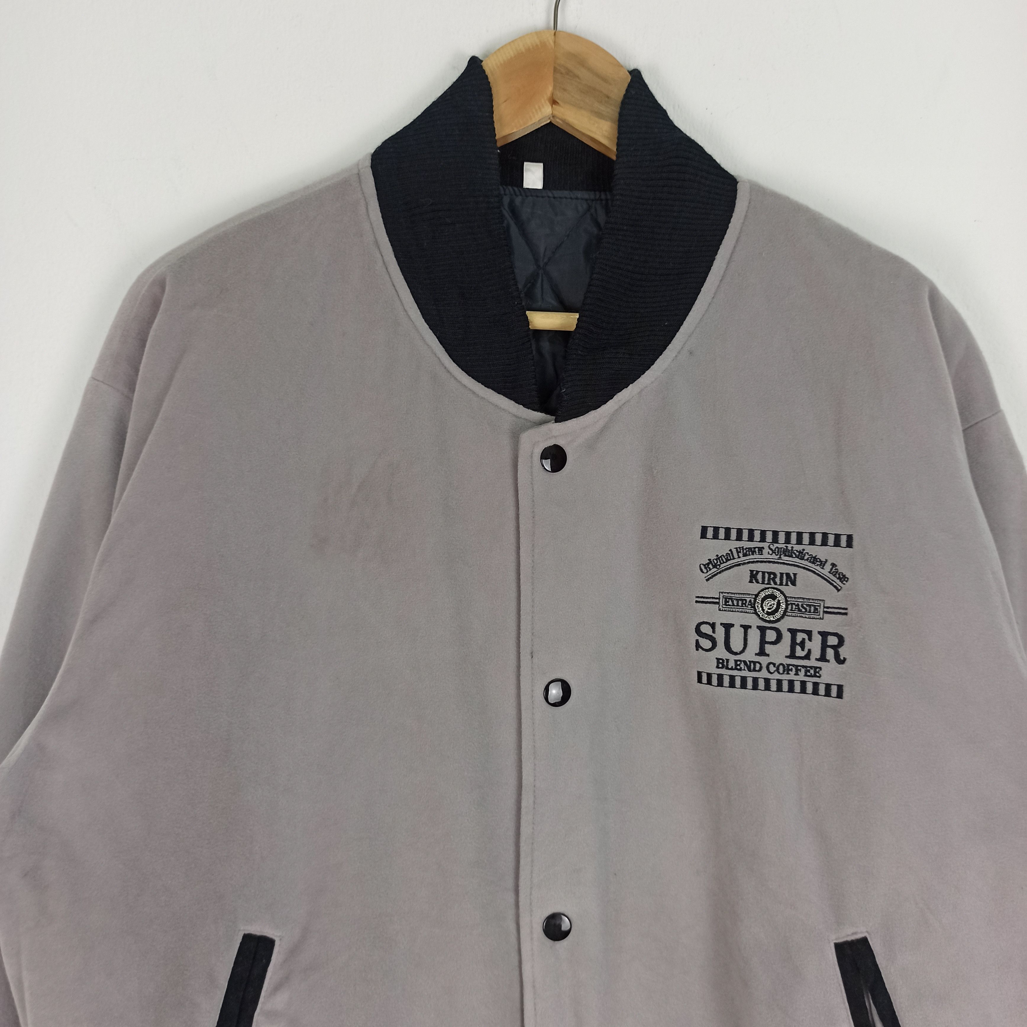 Japanese Brand 🔥Vintage🔥 KIRIN SUPER BLEND COFFEE Bomber Jacket Size US L / EU 52-54 / 3 - 2 Thumbnail