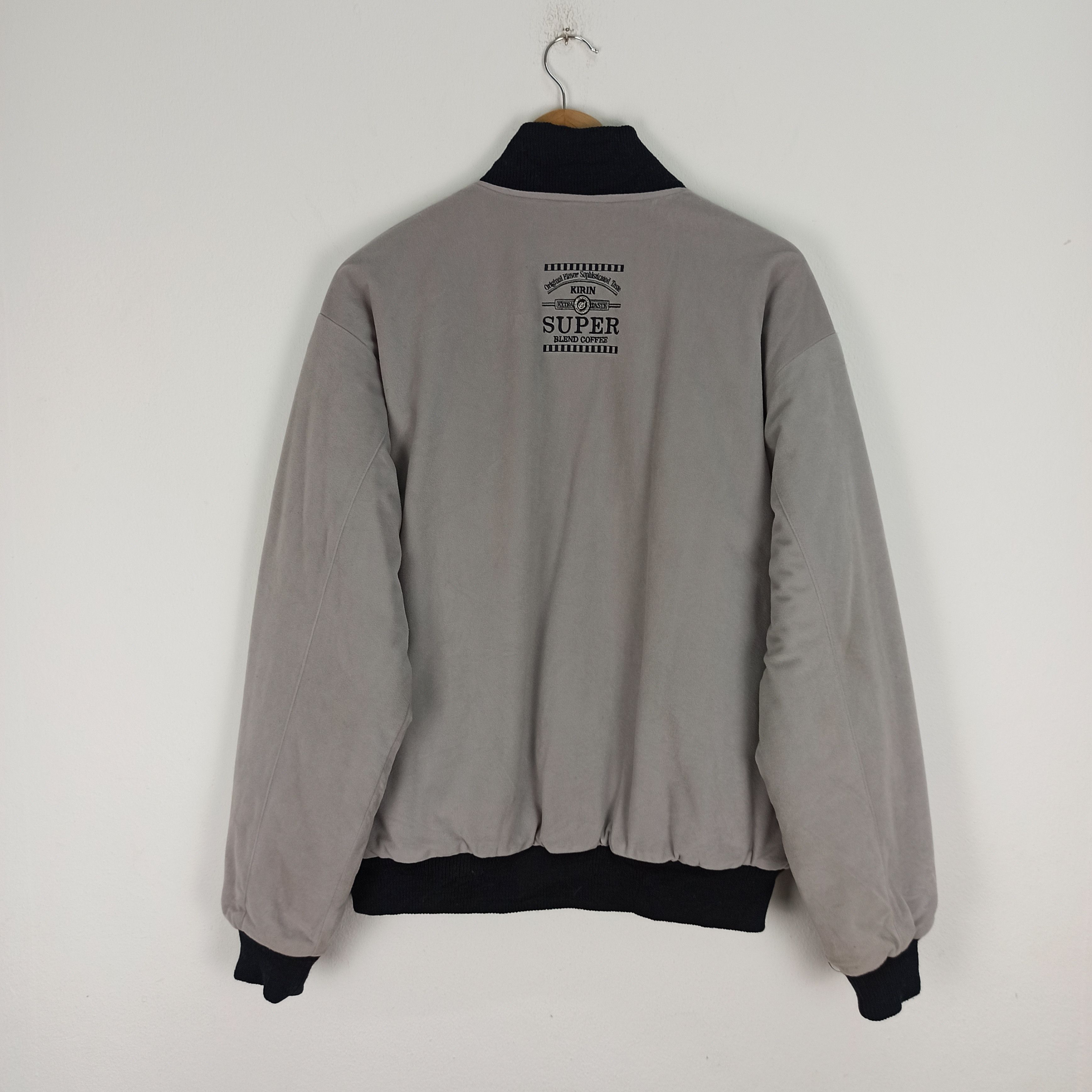 Japanese Brand 🔥Vintage🔥 KIRIN SUPER BLEND COFFEE Bomber Jacket Size US L / EU 52-54 / 3 - 4 Thumbnail