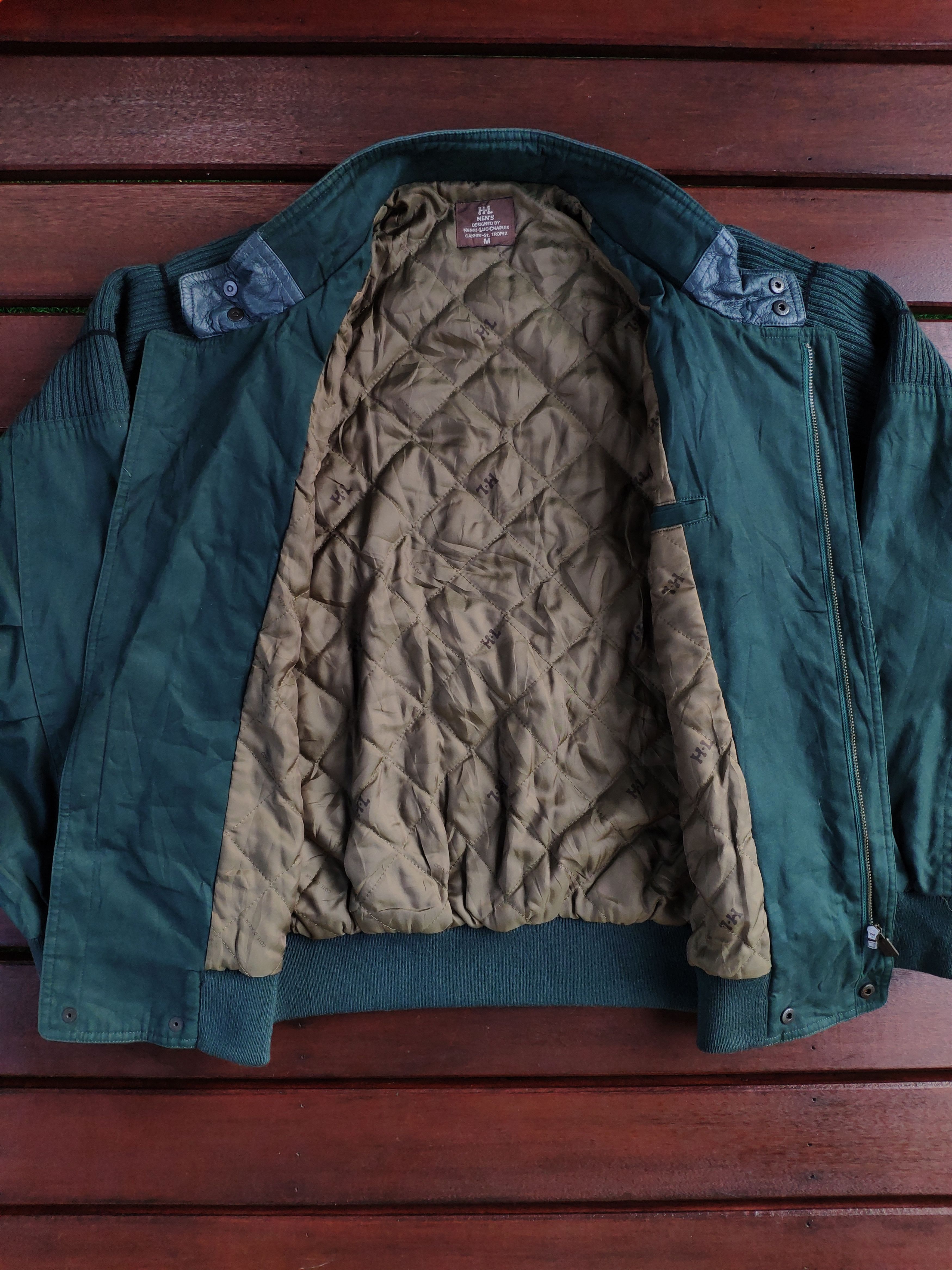 Japanese Brand × Vintage Vintage Bomber Jacket Avirex Style By Henri-Luc Chapuis Size US M / EU 48-50 / 2 - 4 Thumbnail