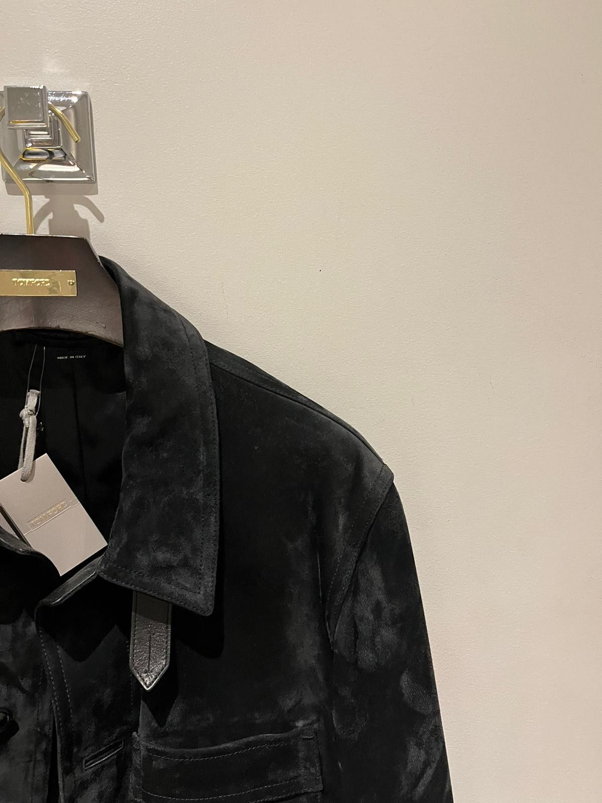 Tom Ford Black Velvet Buttons Jacket Size US L / EU 52-54 / 3 - 3 Thumbnail