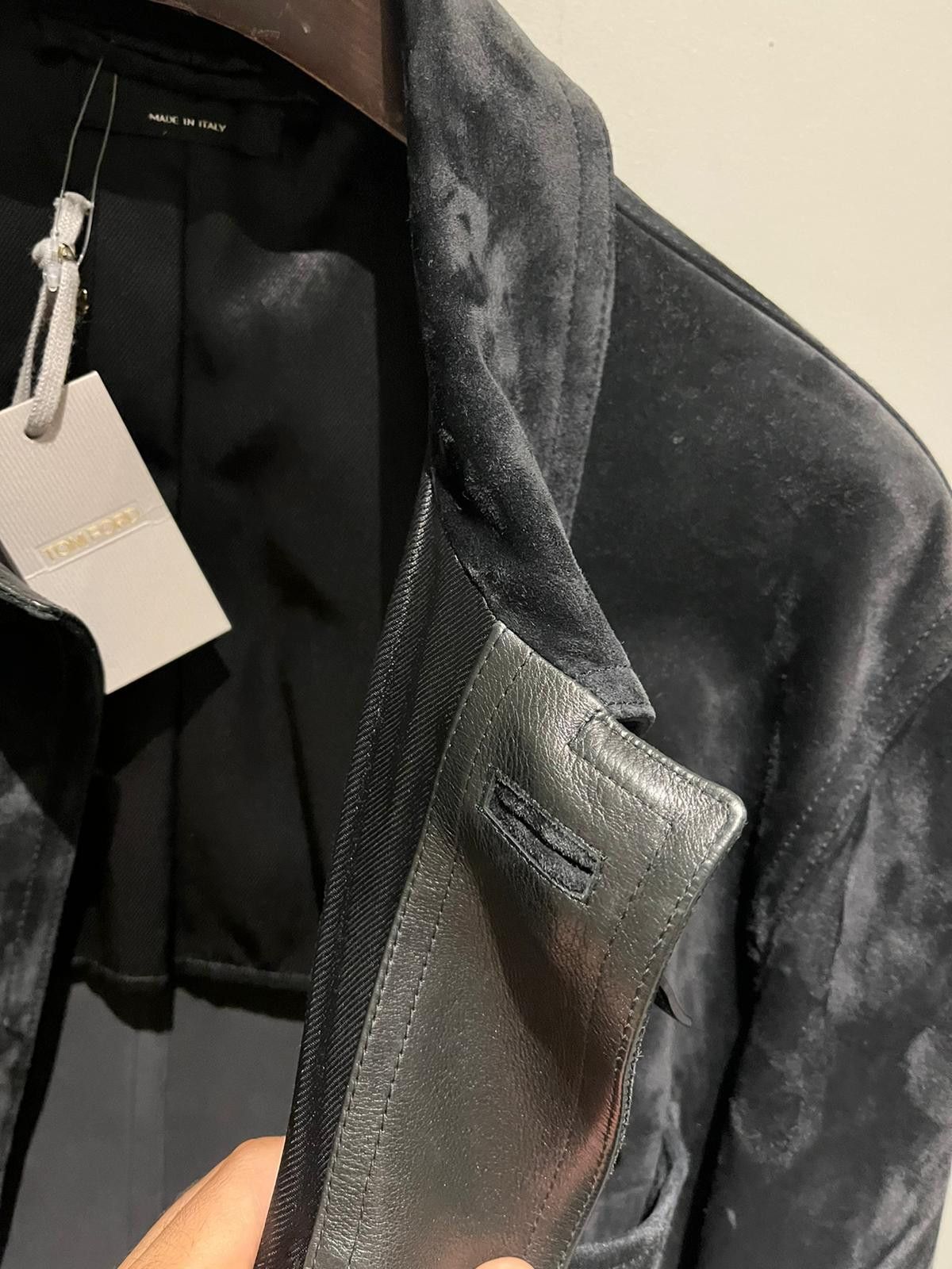 Tom Ford Black Velvet Buttons Jacket Size US L / EU 52-54 / 3 - 6 Thumbnail