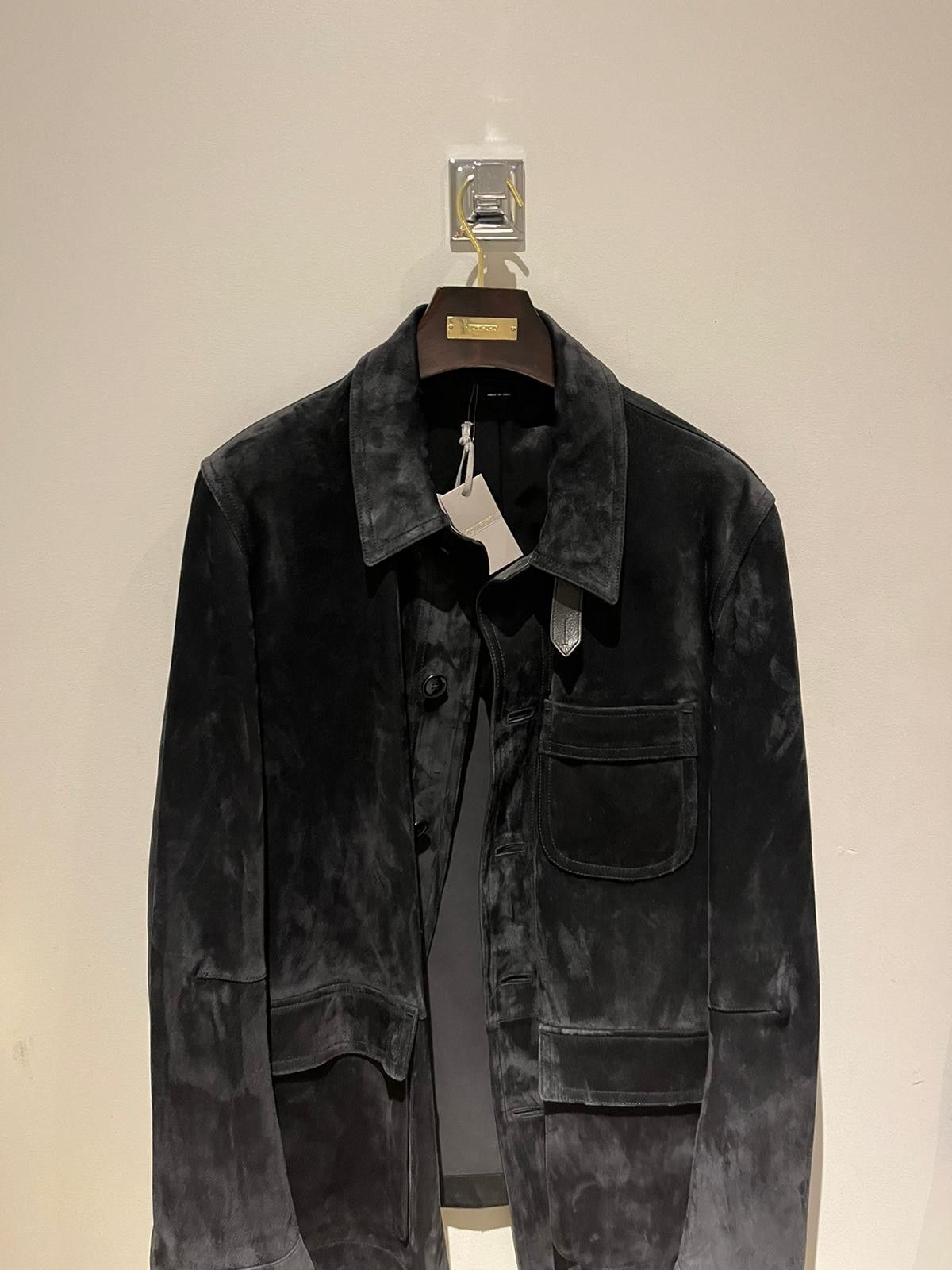 Tom Ford Black Velvet Buttons Jacket Size US L / EU 52-54 / 3 - 2 Thumbnail
