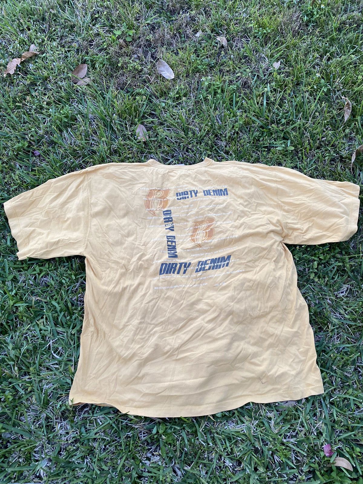 Rap Tees × Vintage Ruff Ryder dirty denim T-shirt Size US XXL / EU 58 / 5 - 4 Thumbnail