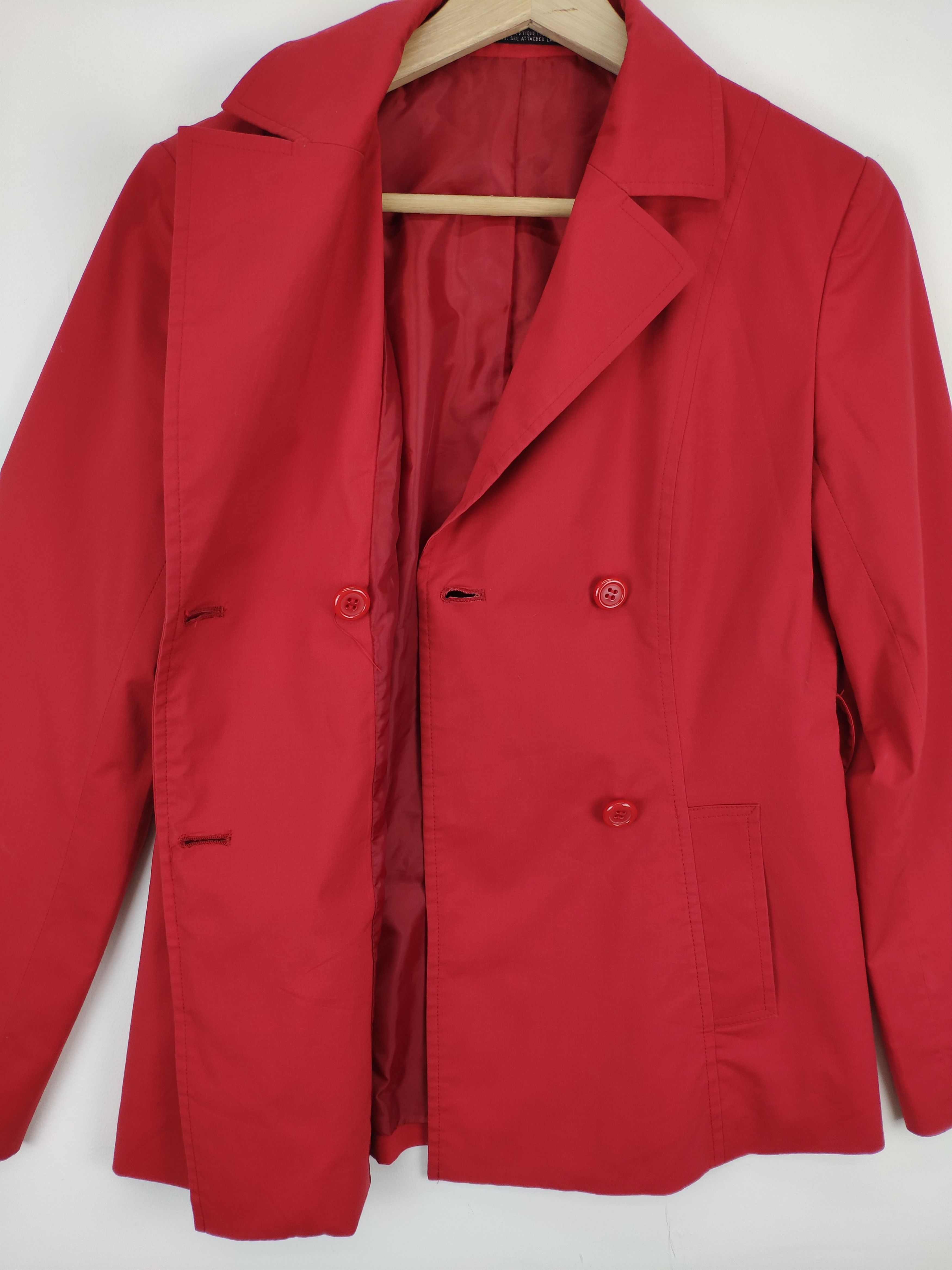 Designer × Yohji Yamamoto Ined by Yohji Yamamoto Blazer Coat Jacket Size S / US 4 / IT 40 - 11 Thumbnail