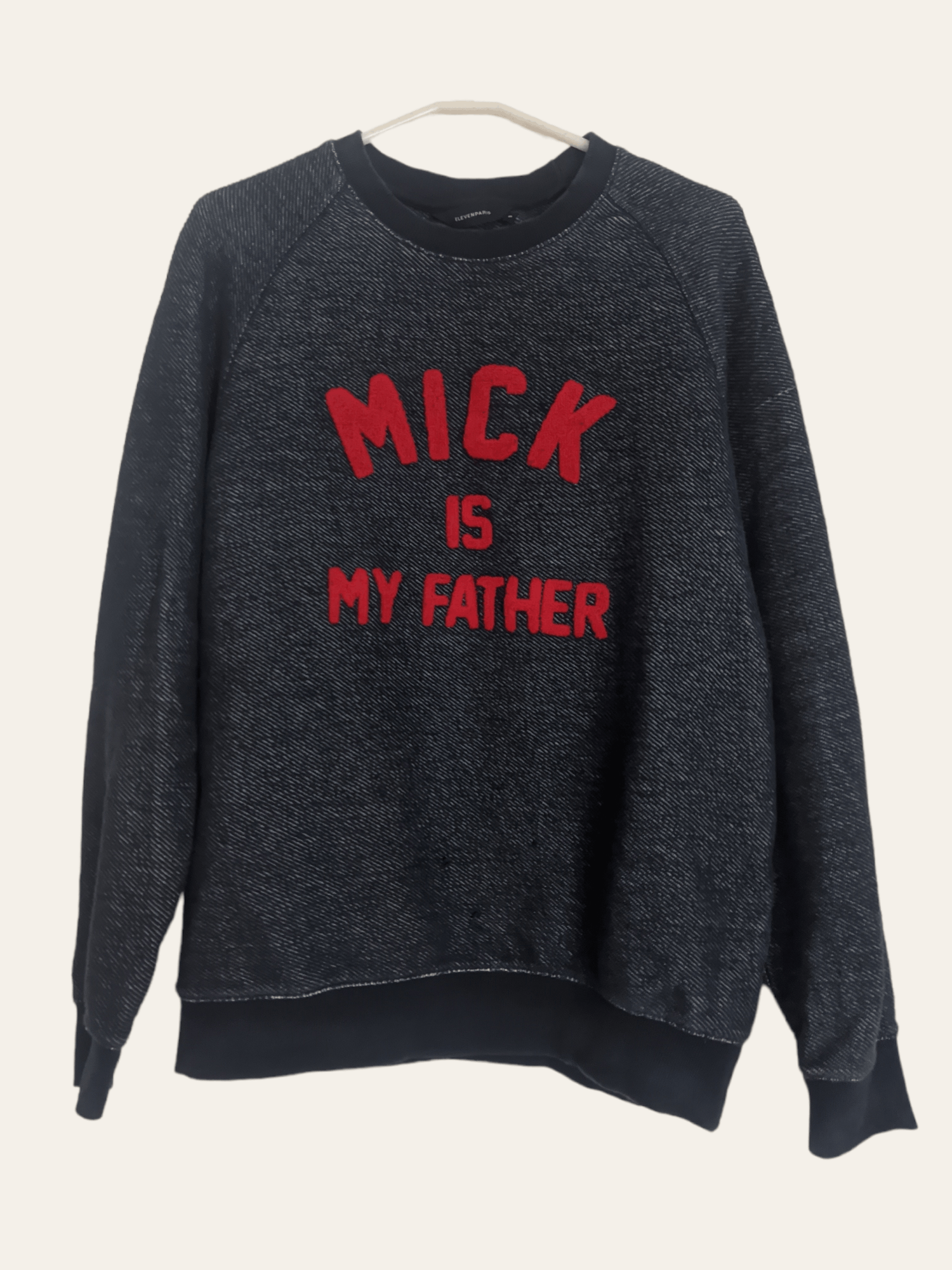 Eleven Paris Eleven Paris Mick is my father sweatshirt Size US S / EU 44-46 / 1 - 1 Thumbnail