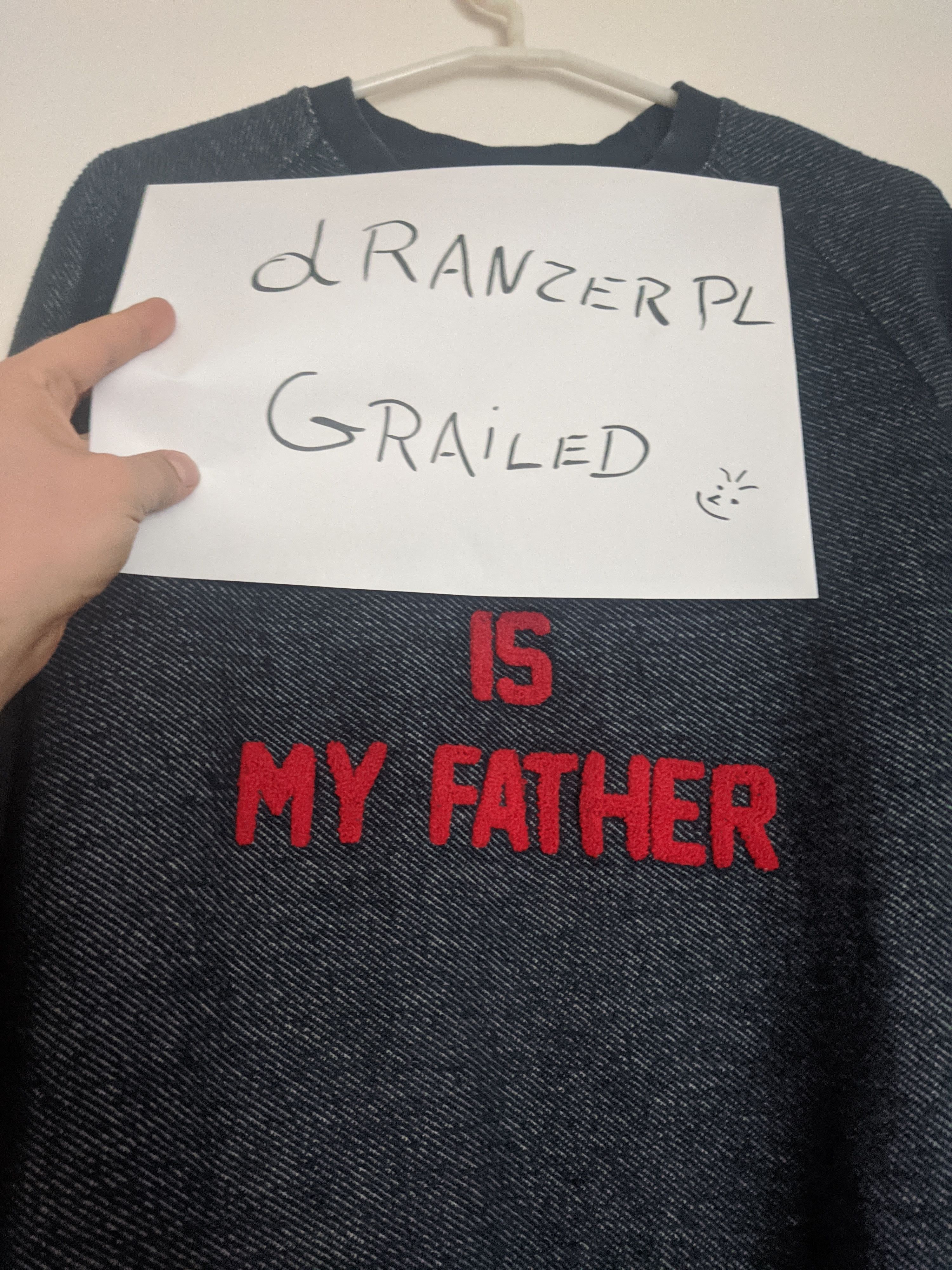 Eleven Paris Eleven Paris Mick is my father sweatshirt Size US S / EU 44-46 / 1 - 5 Thumbnail