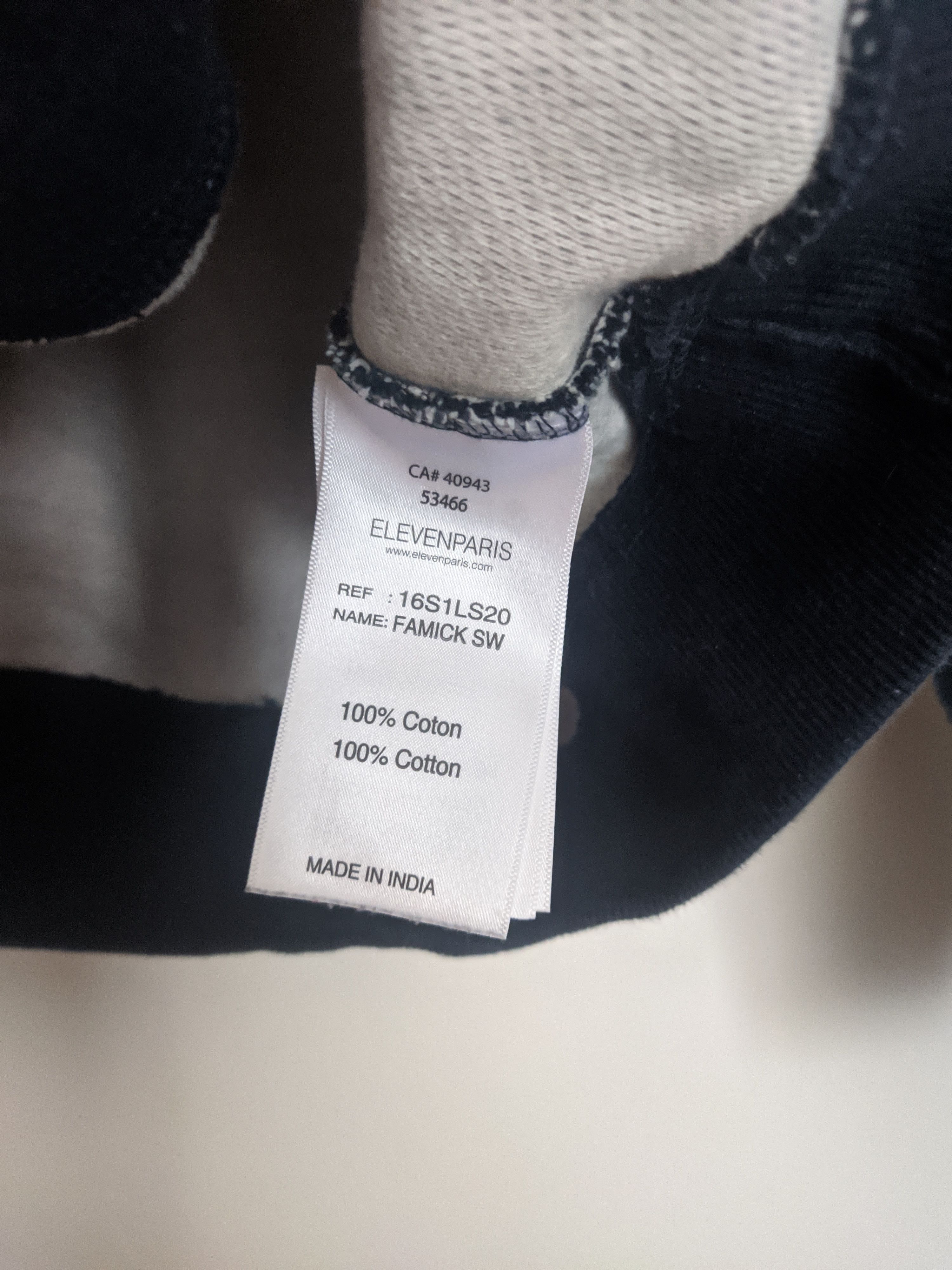 Eleven Paris Eleven Paris Mick is my father sweatshirt Size US S / EU 44-46 / 1 - 6 Thumbnail